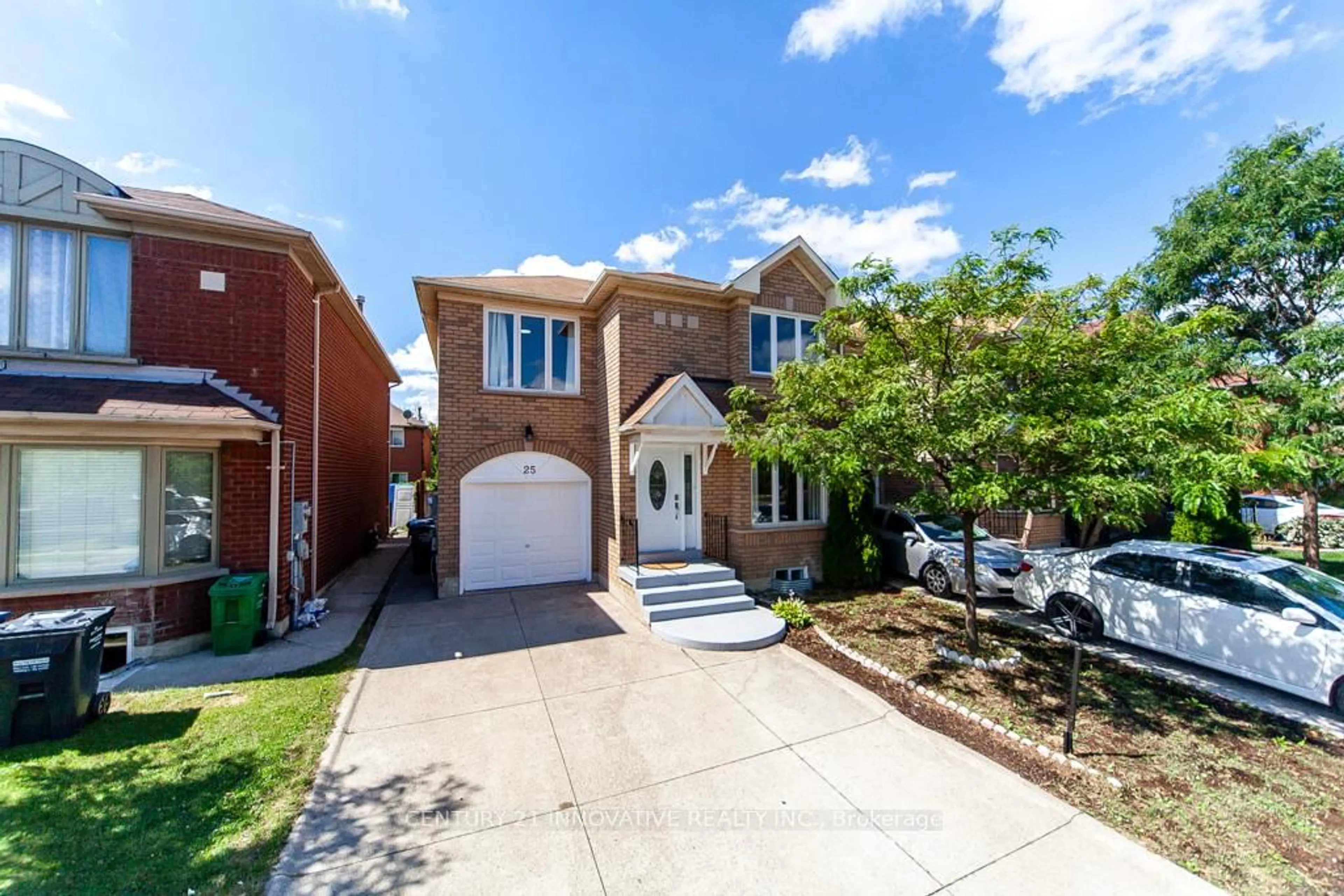 Home with brick exterior material, street for 25 Morningdew Cres, Brampton Ontario L6R 1K5