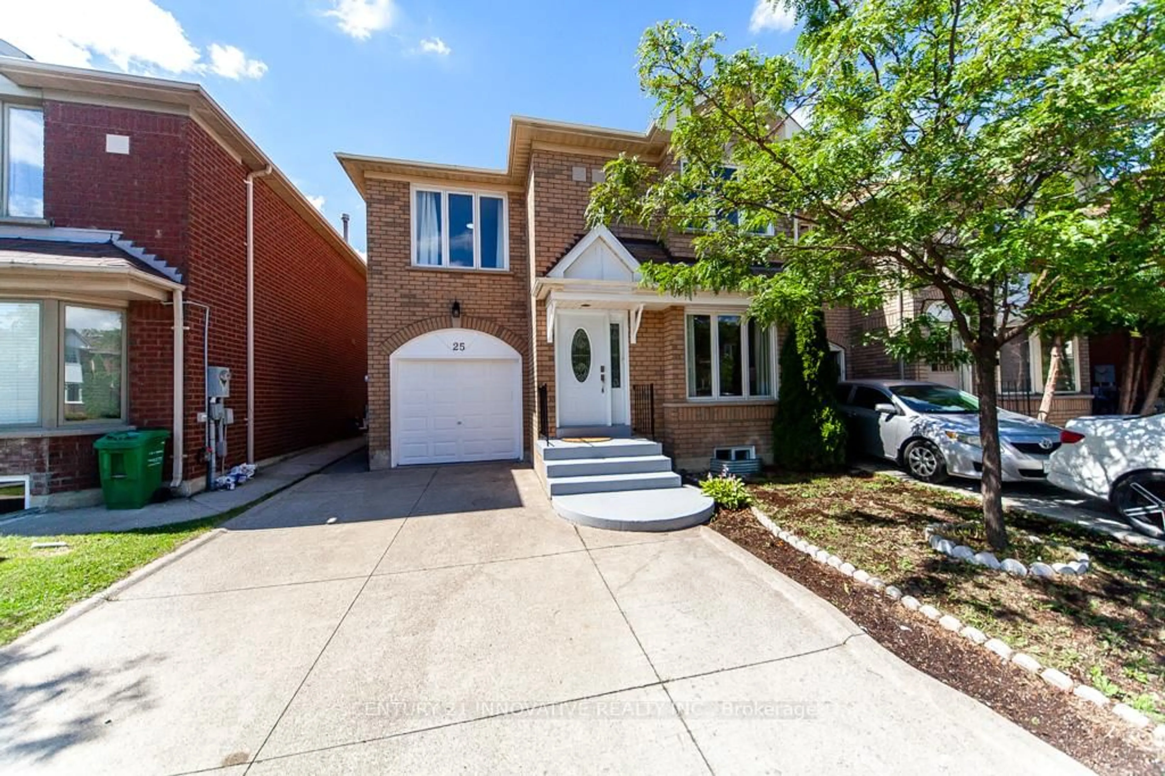 Home with brick exterior material, street for 25 Morningdew Cres, Brampton Ontario L6R 1K5