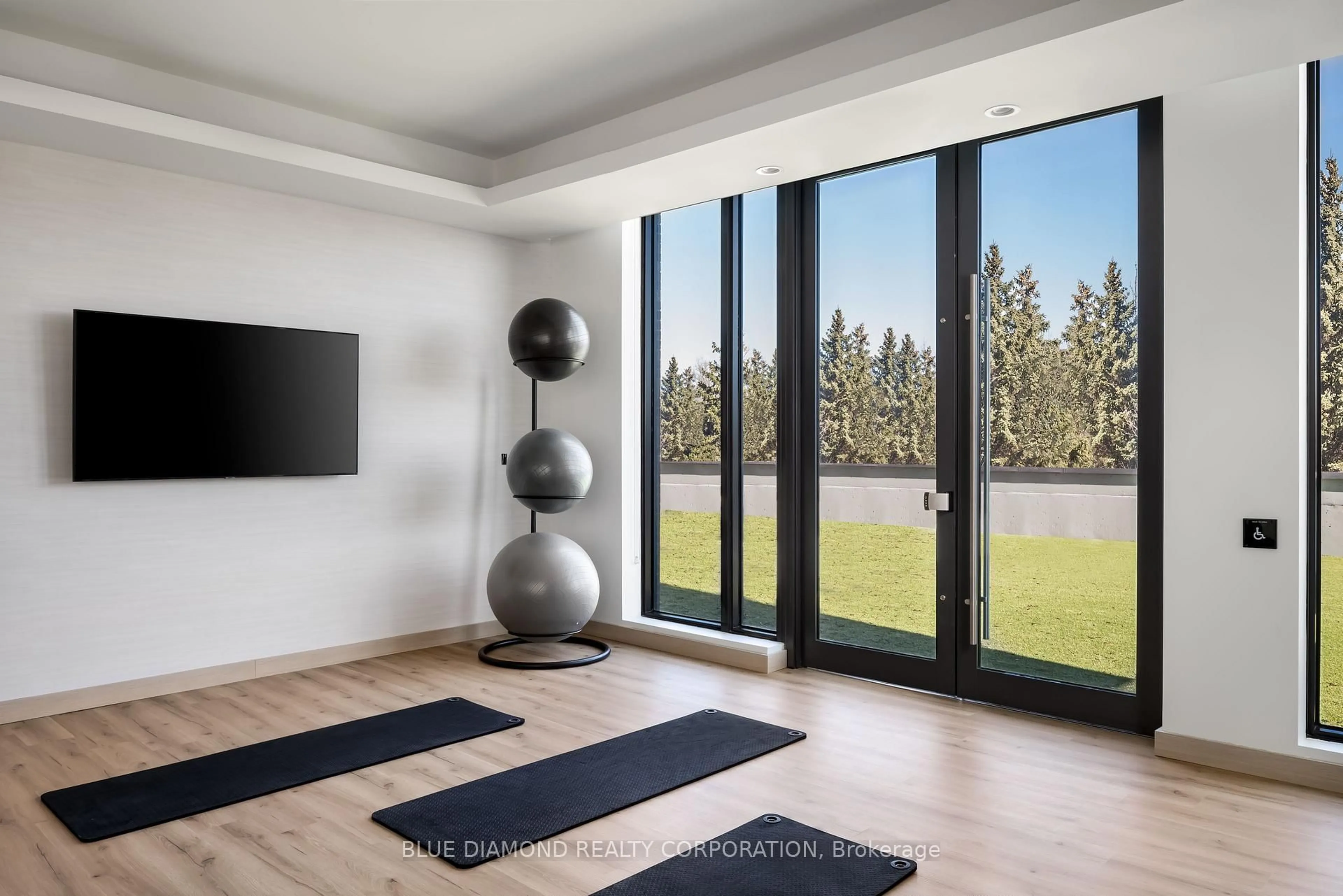 Gym or fitness room for 225 VETERANS Dr #N402, Brampton Ontario L7A 5L7