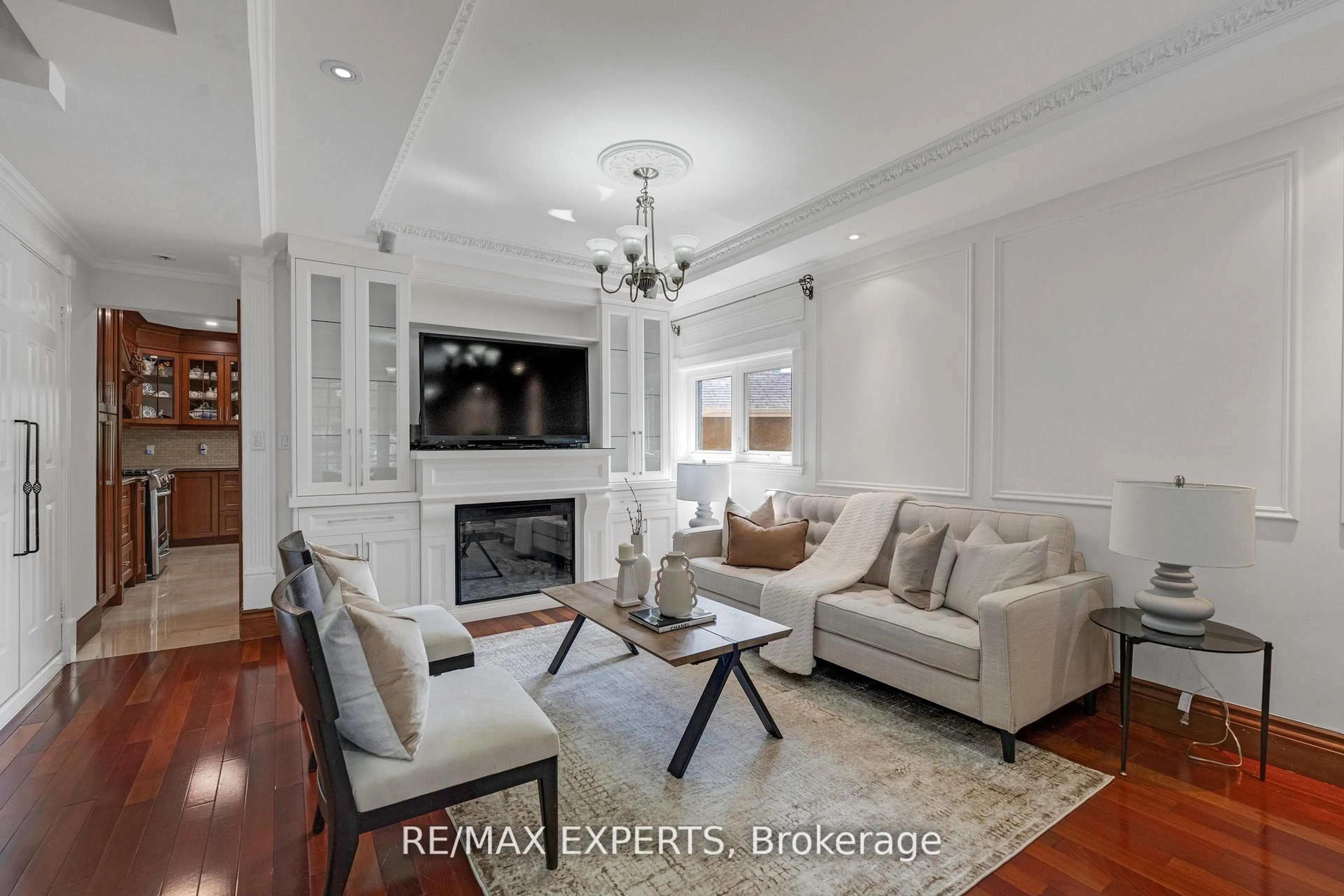 Living room with furniture, unknown for 19 Kenora Cres, Toronto Ontario M6M 1C5