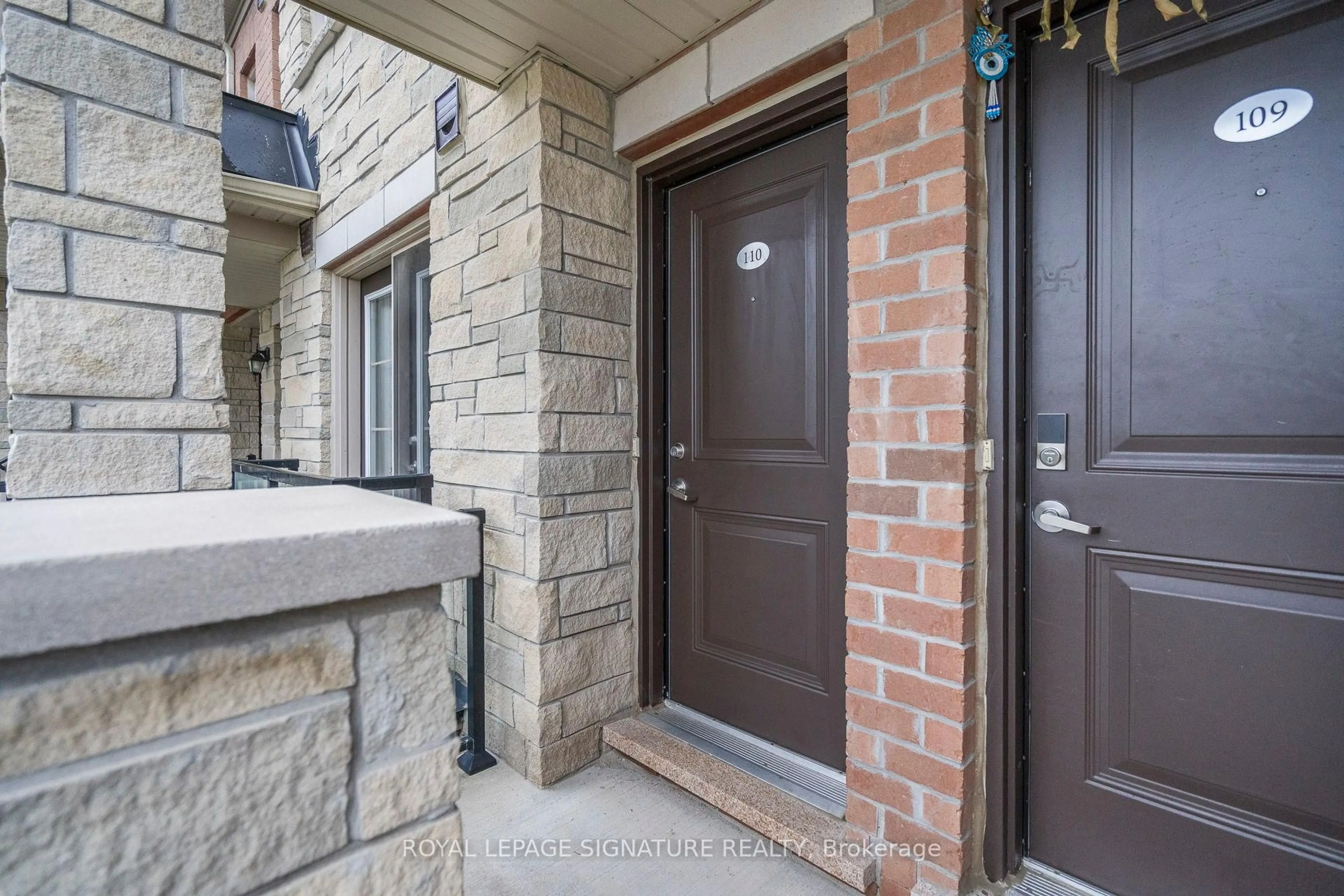 Indoor entryway for 200 Veterans Dr #110, Brampton Ontario L7A 4S6