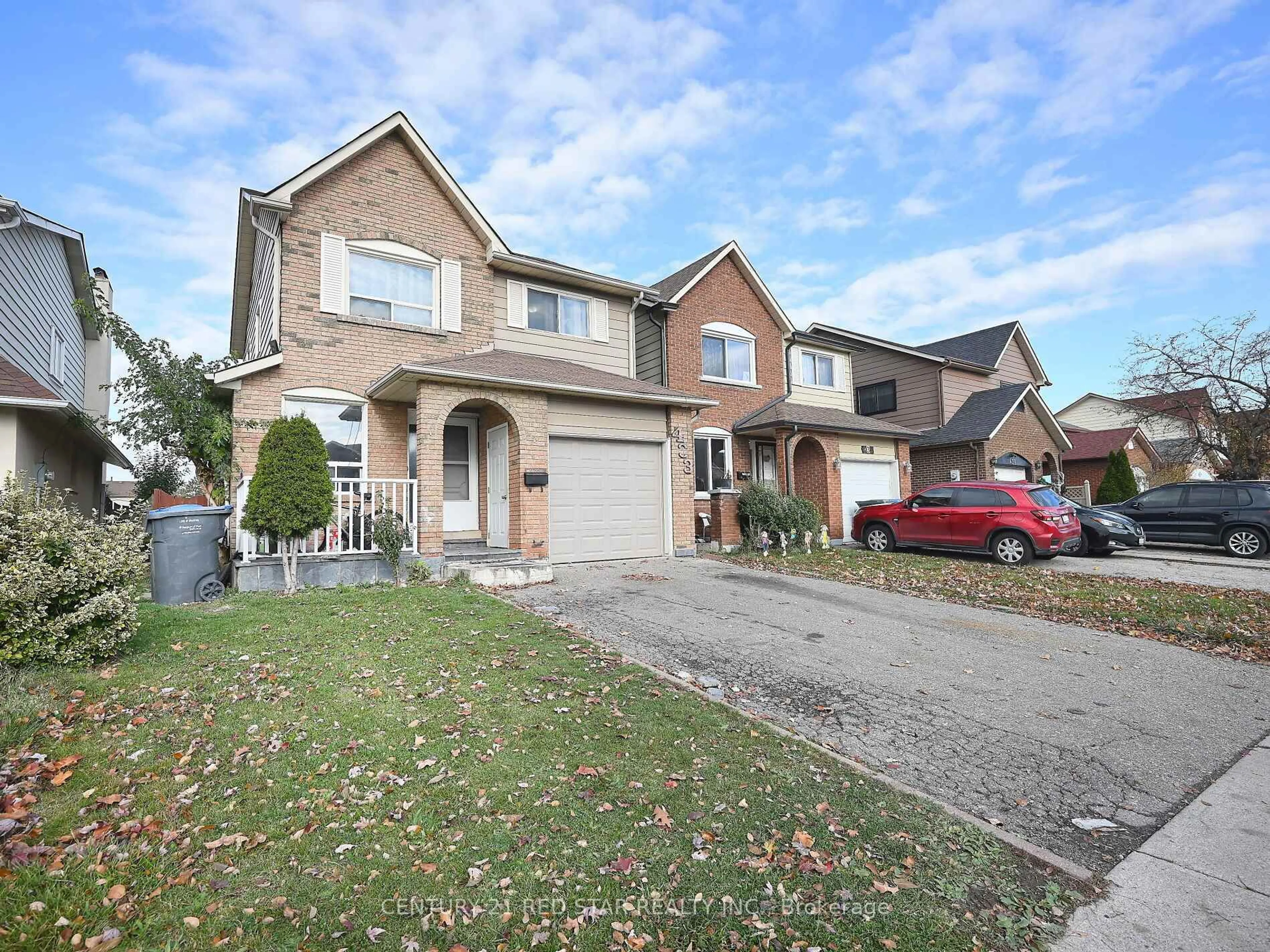 Home with brick exterior material, street for 433 Hansen Rd, Brampton Ontario L6V 3P6