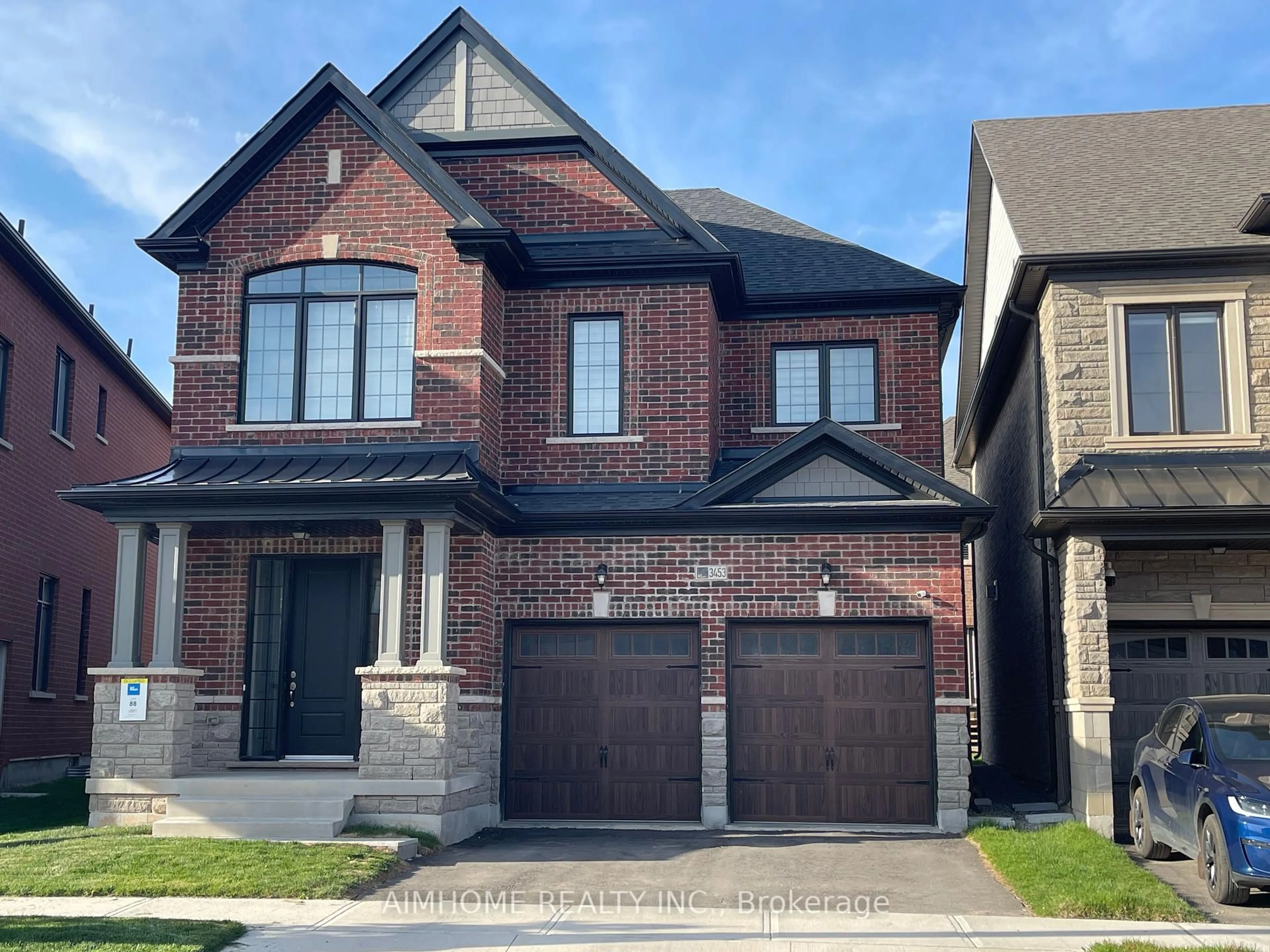 Home with brick exterior material, street for 3453 Mosley Gate, Oakville Ontario L6H 0Y8