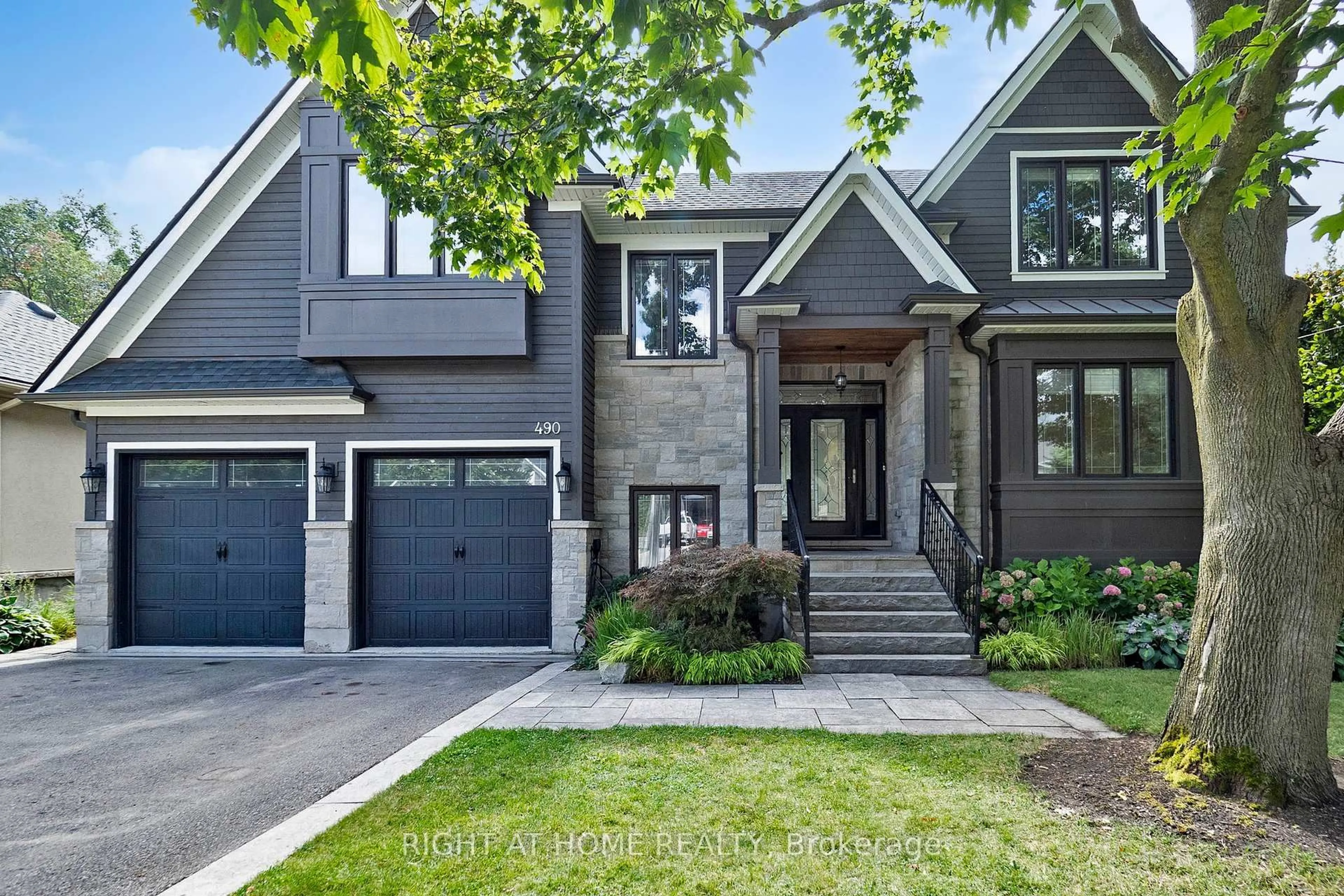 Home with brick exterior material, street for 490 Orchard Dr, Oakville Ontario L6K 1P1