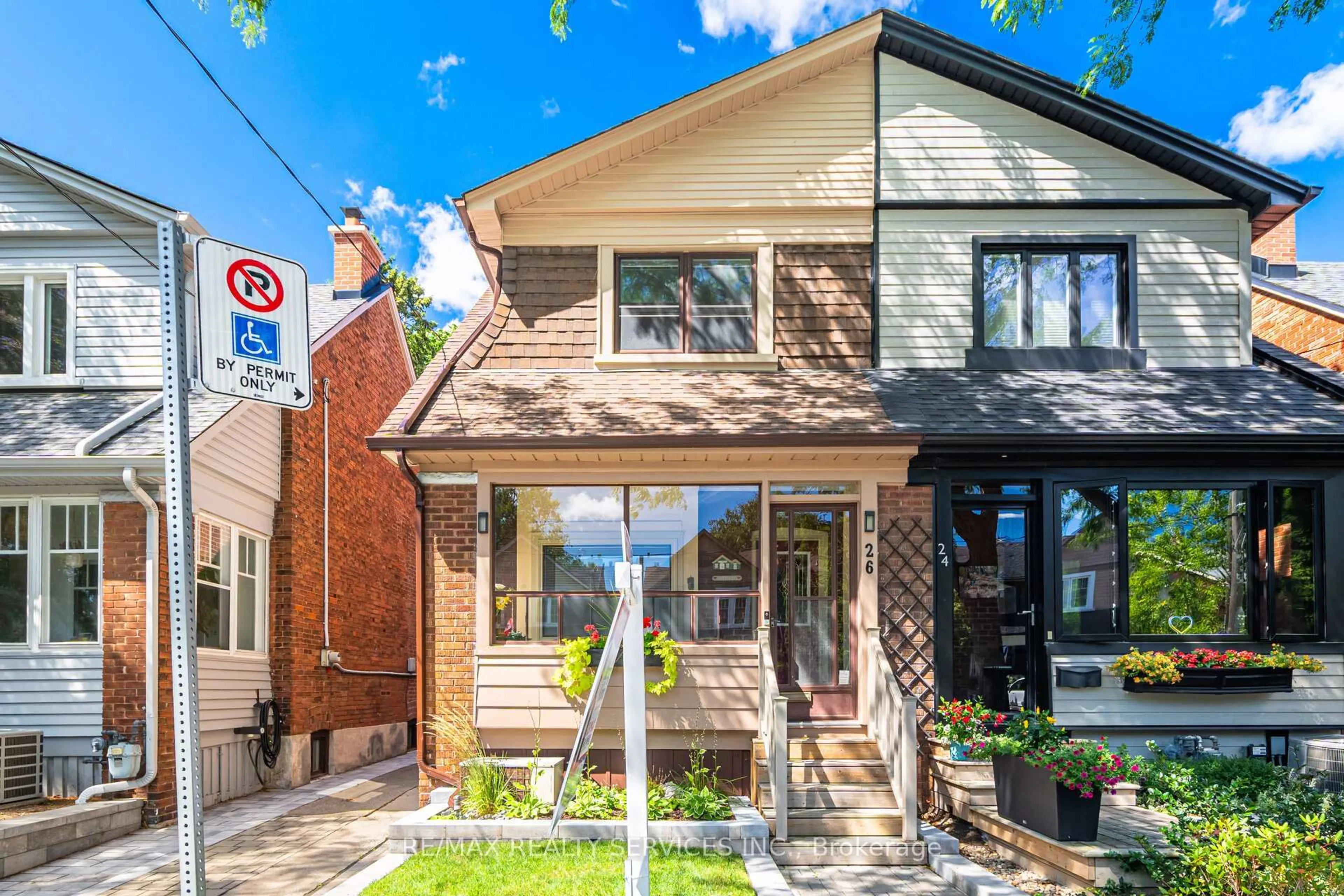 Home with brick exterior material, street for 26 Ardagh St, Toronto Ontario M6S 1Y3