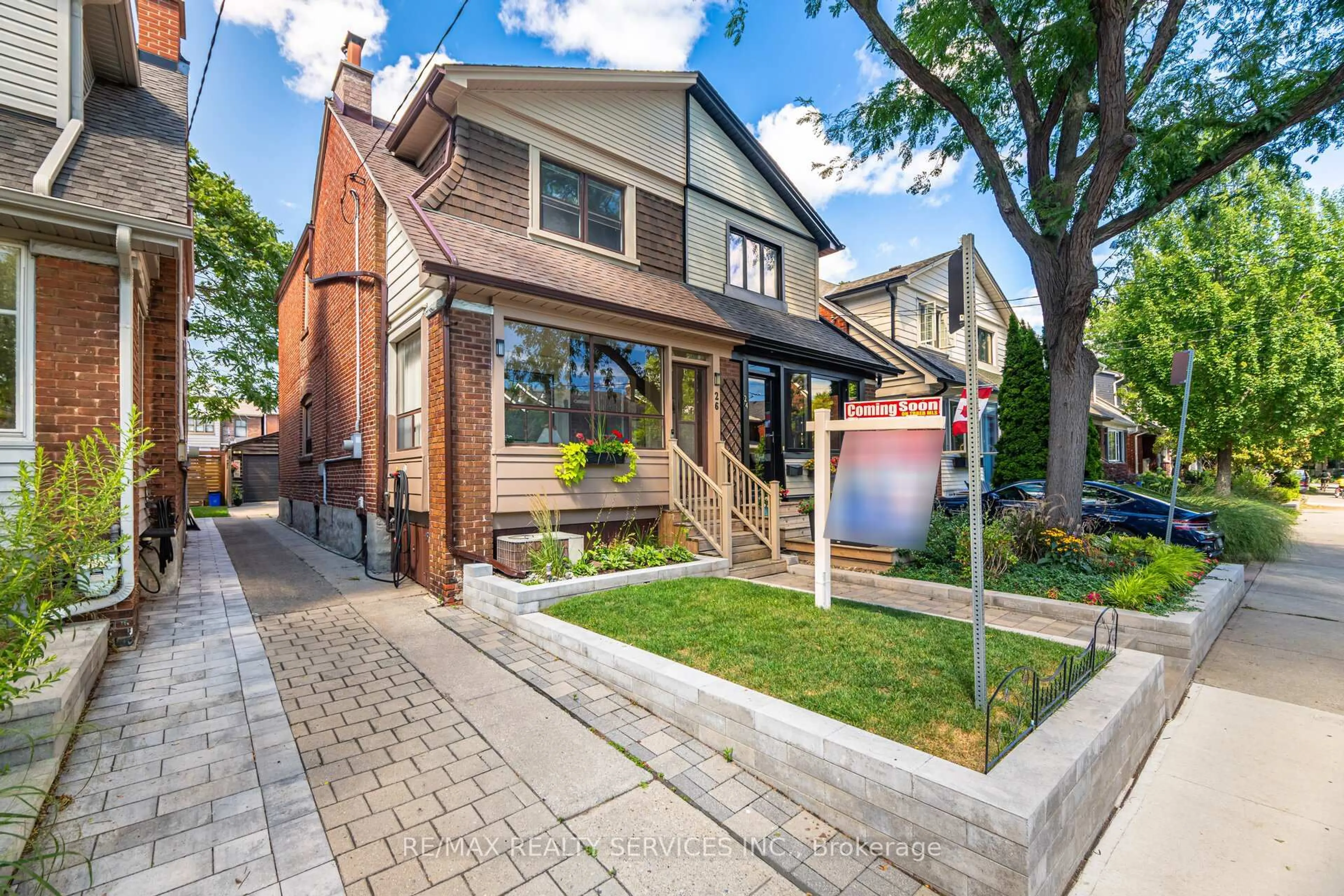 Home with brick exterior material, street for 26 Ardagh St, Toronto Ontario M6S 1Y3