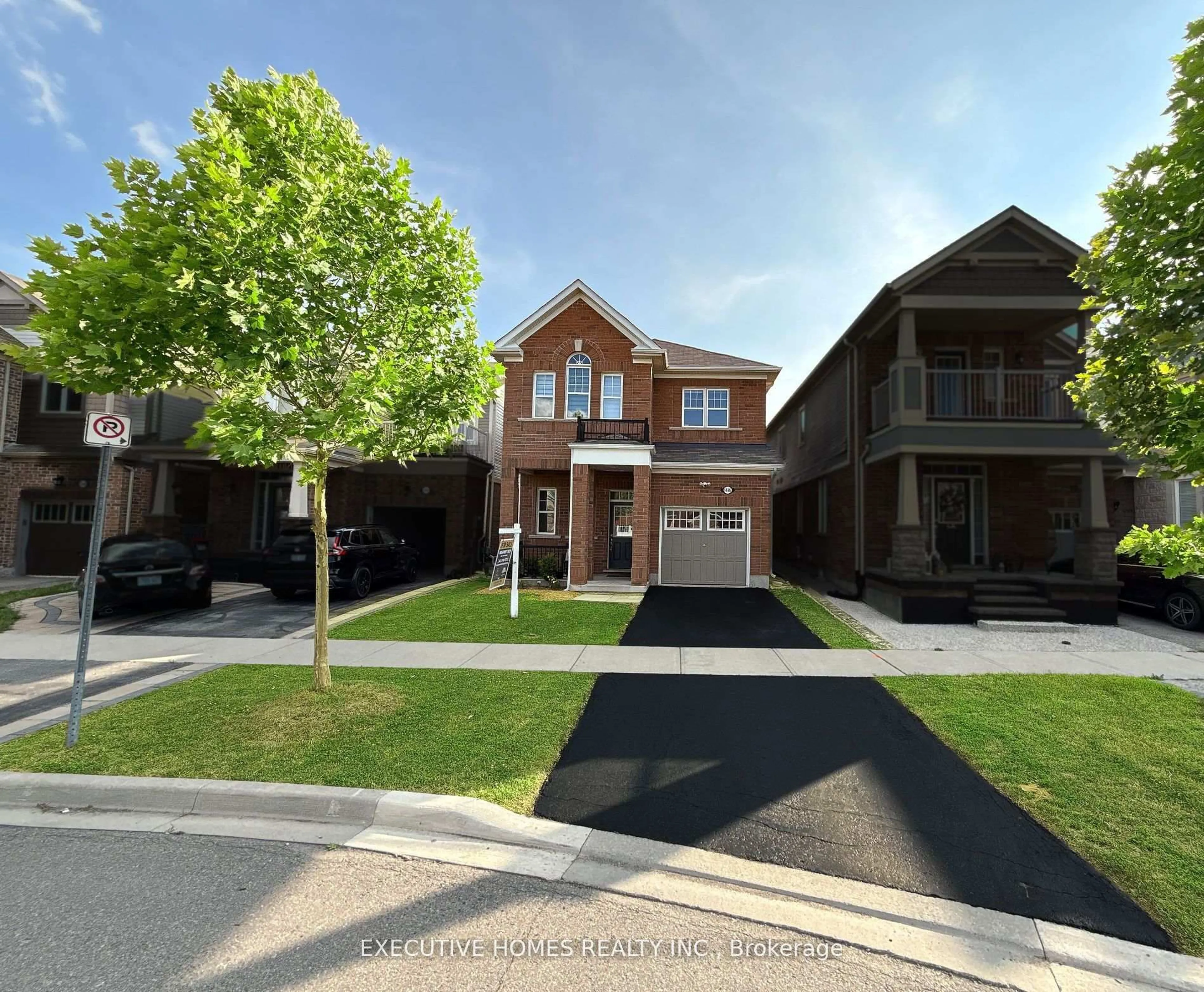 Home with brick exterior material, street for 1496 Farmstead Dr, Milton Ontario L9E 0A8