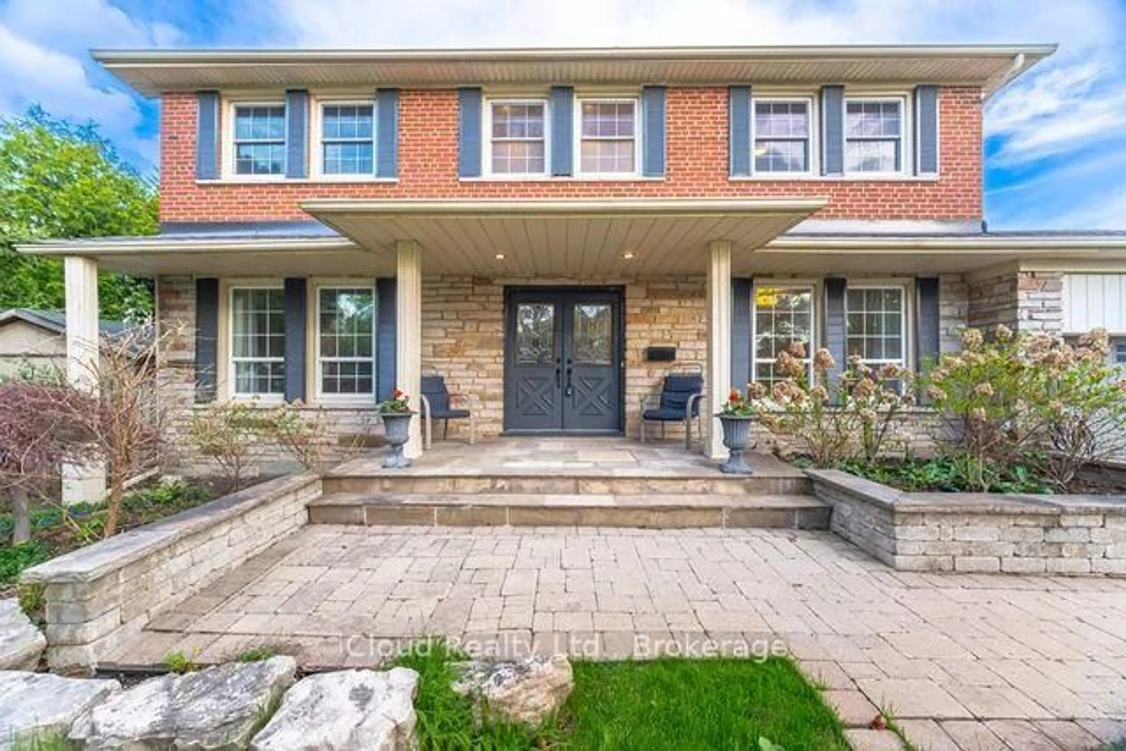 Home with brick exterior material, street for 42 Hillside Dr, Brampton Ontario L6S 1A3