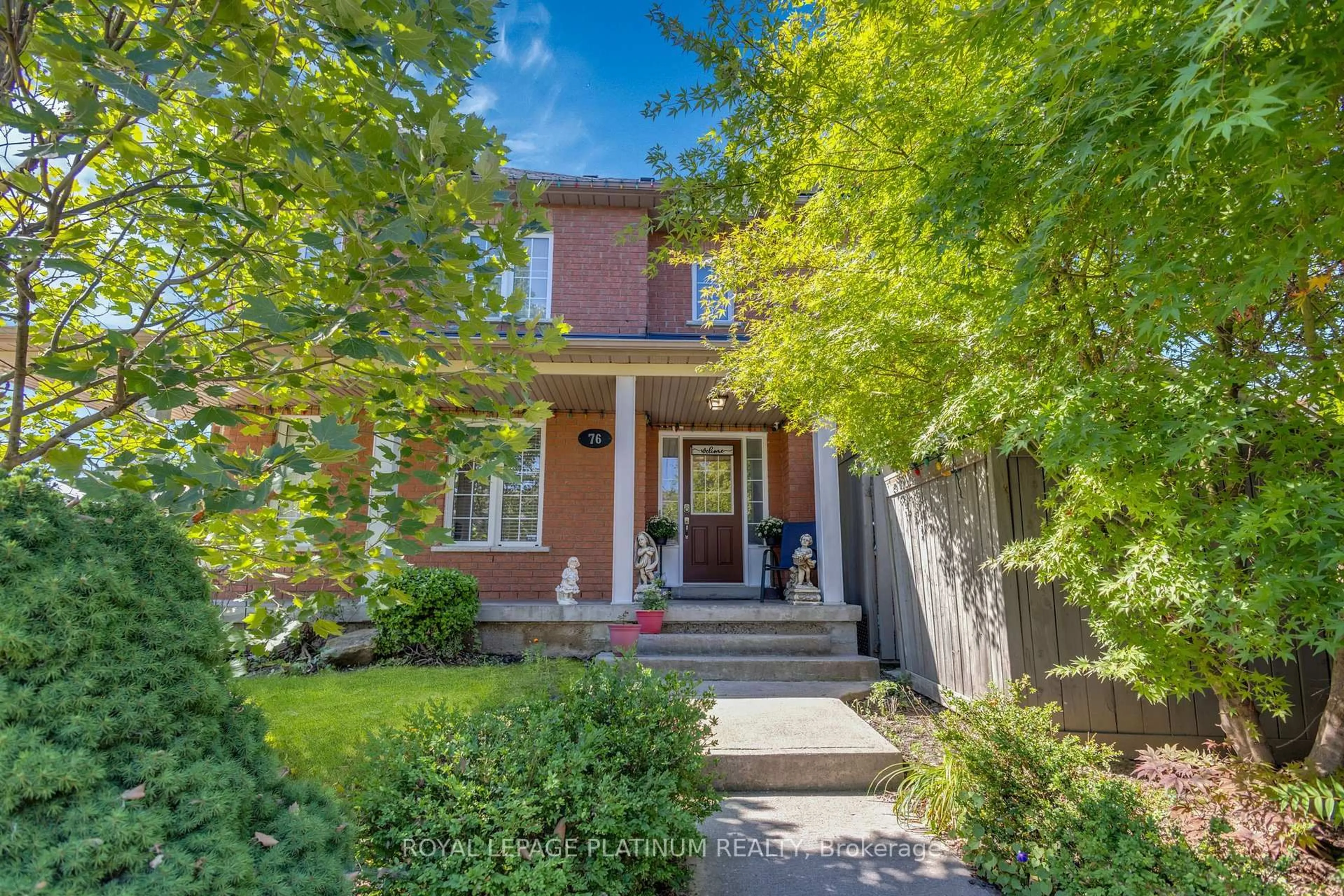 Home with brick exterior material, street for 76 Baha Cres, Brampton Ontario L7A 2J4