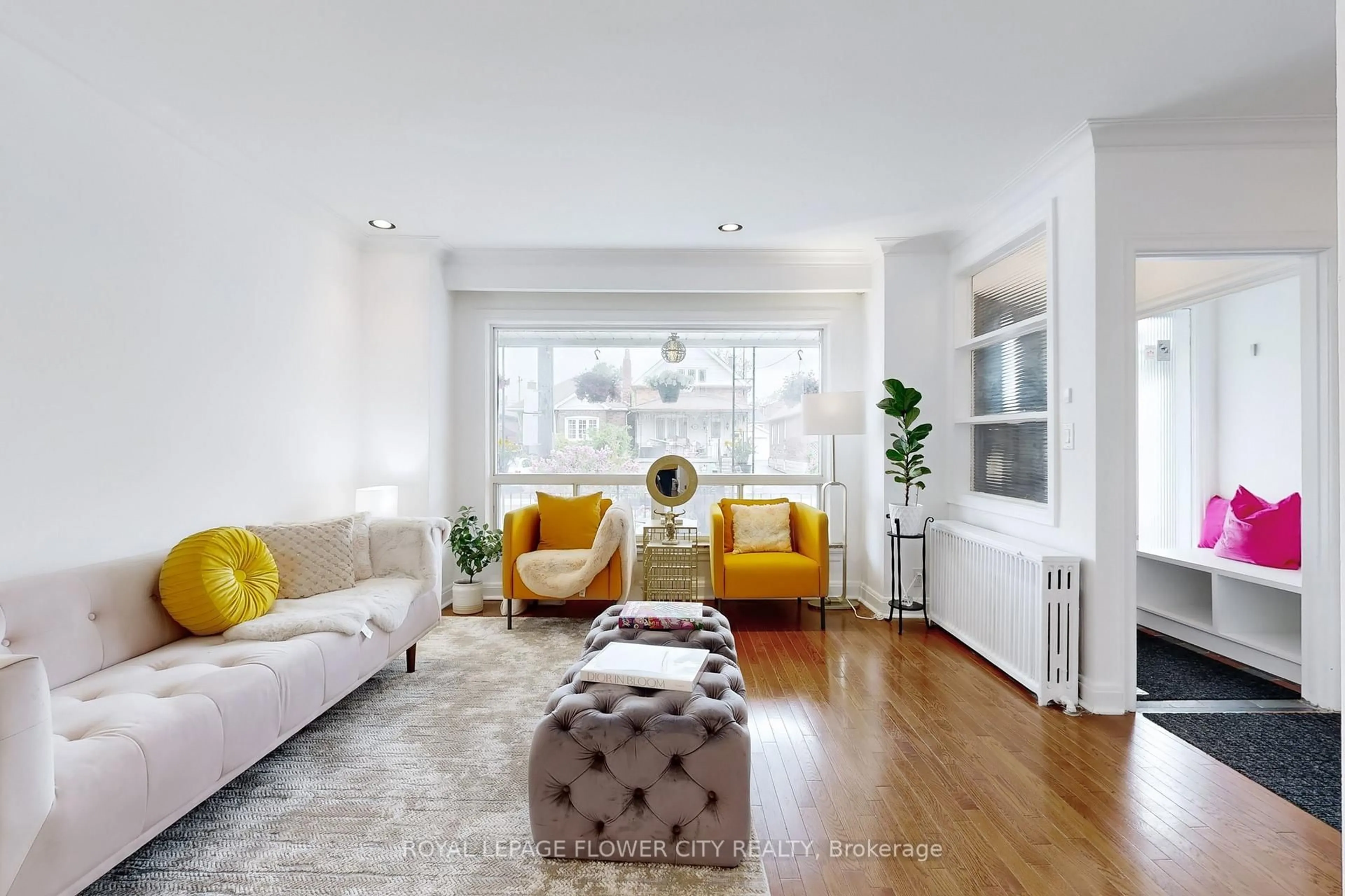 Living room with furniture, unknown for 105 Livingstone Ave, Toronto Ontario M6E 2L7