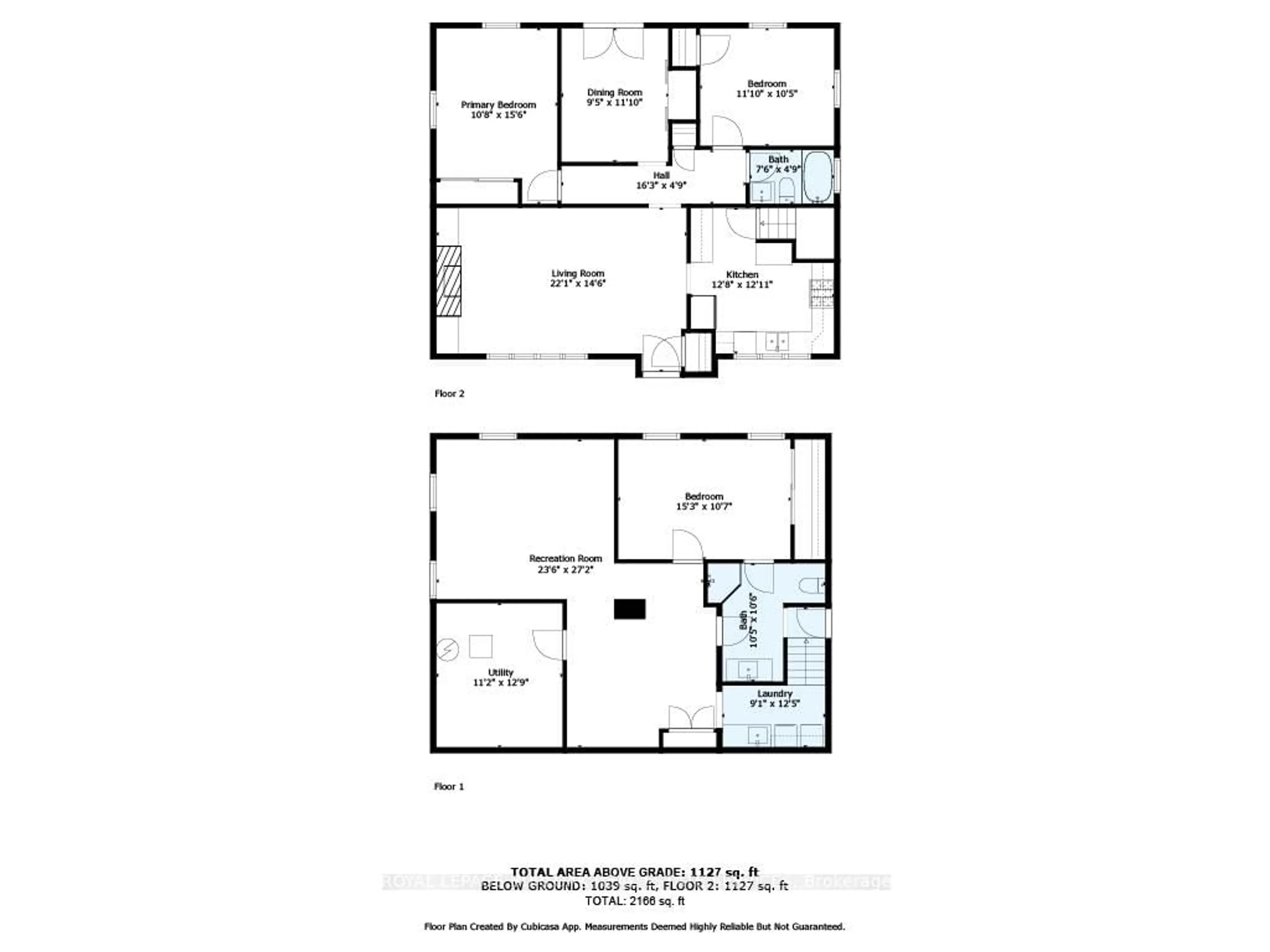 Floor plan for 936 Harvey Pl, Burlington Ontario L7T 3G1