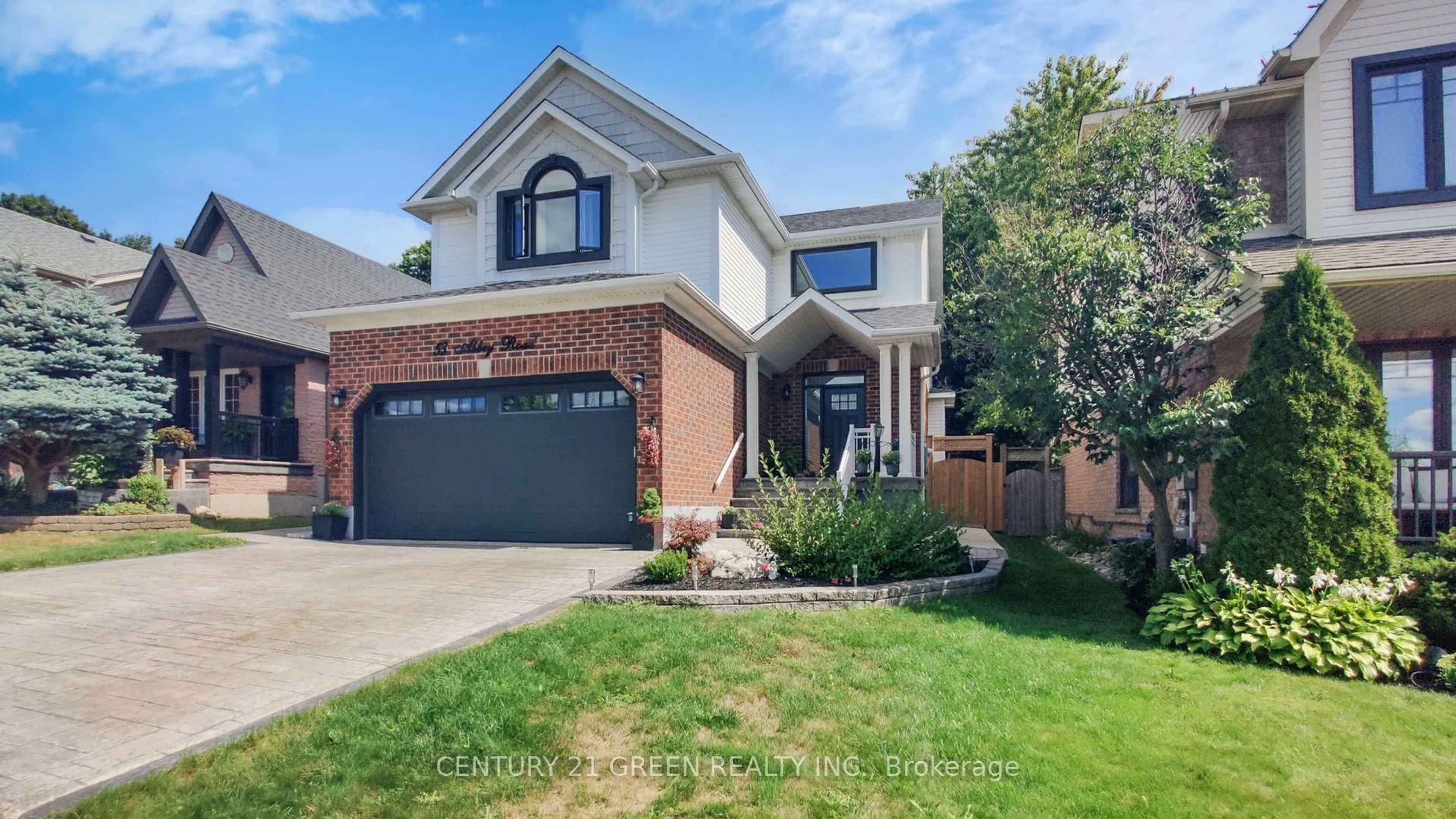 Home with brick exterior material, street for 53 Abbey Rd, Orangeville Ontario L9W 5E3