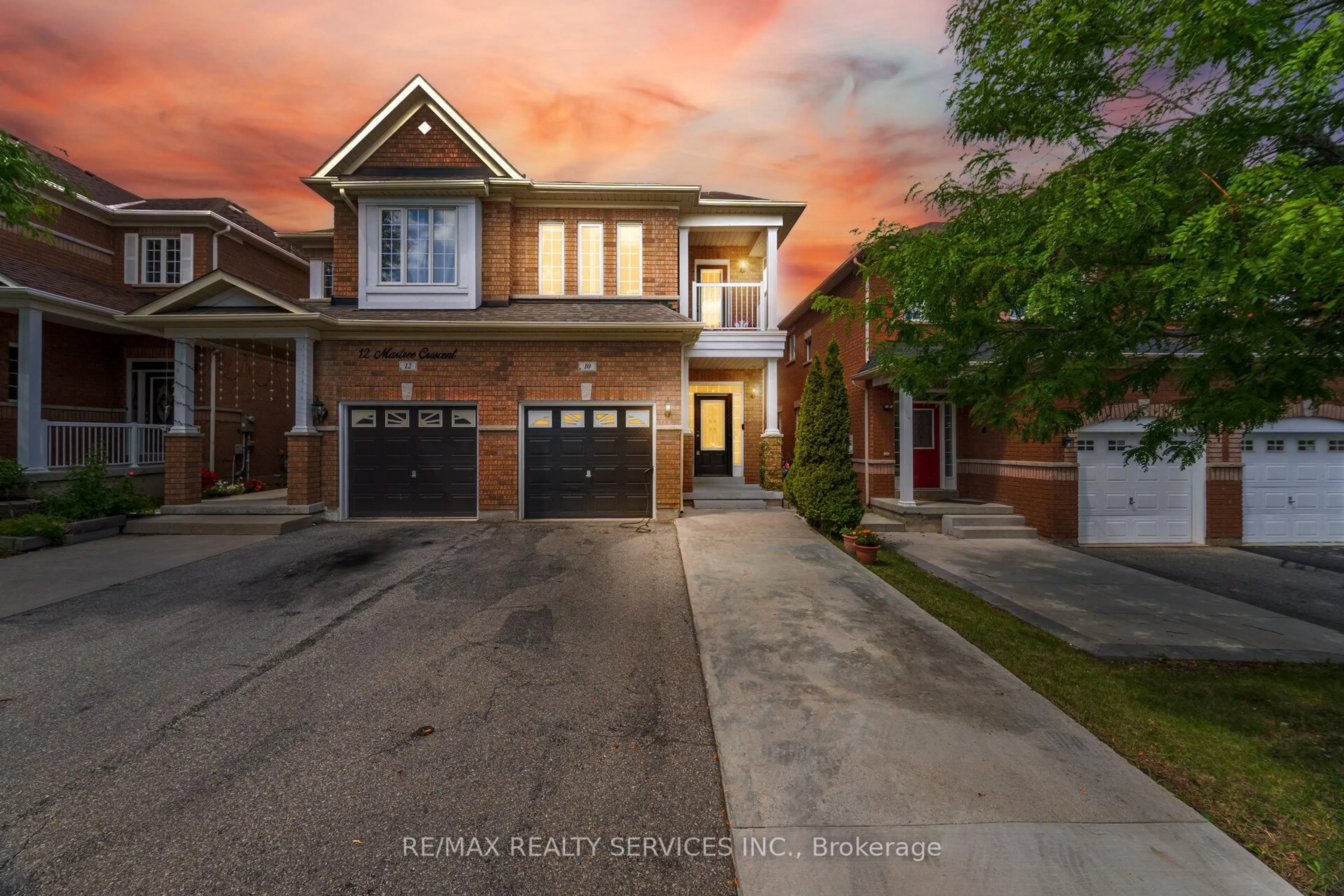 Home with brick exterior material, street for 10 Martree Cres, Brampton Ontario L6V 4R2
