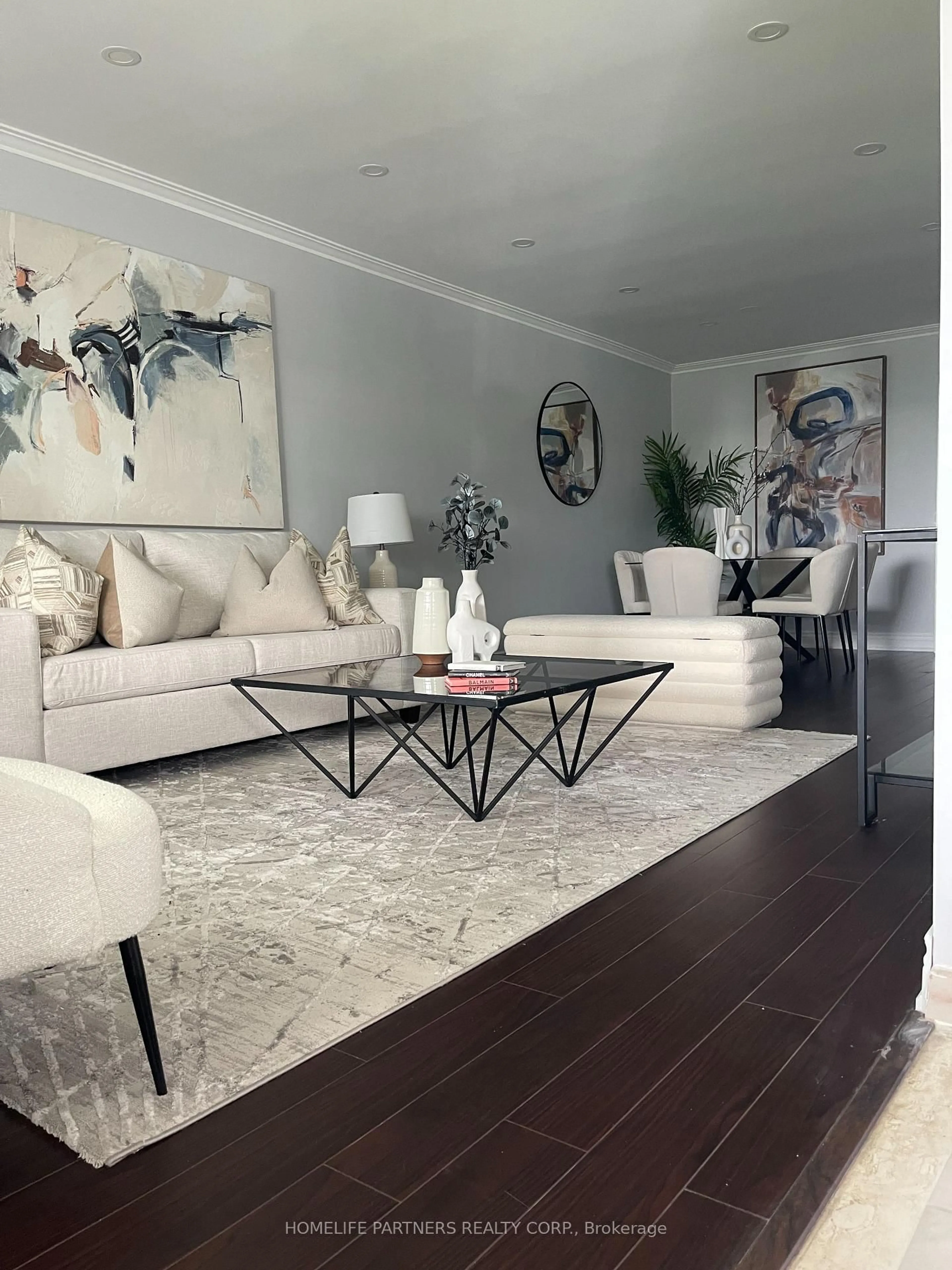 Living room with furniture, unknown for 50 Hasbrooke Dr, Toronto Ontario M9L 1A1