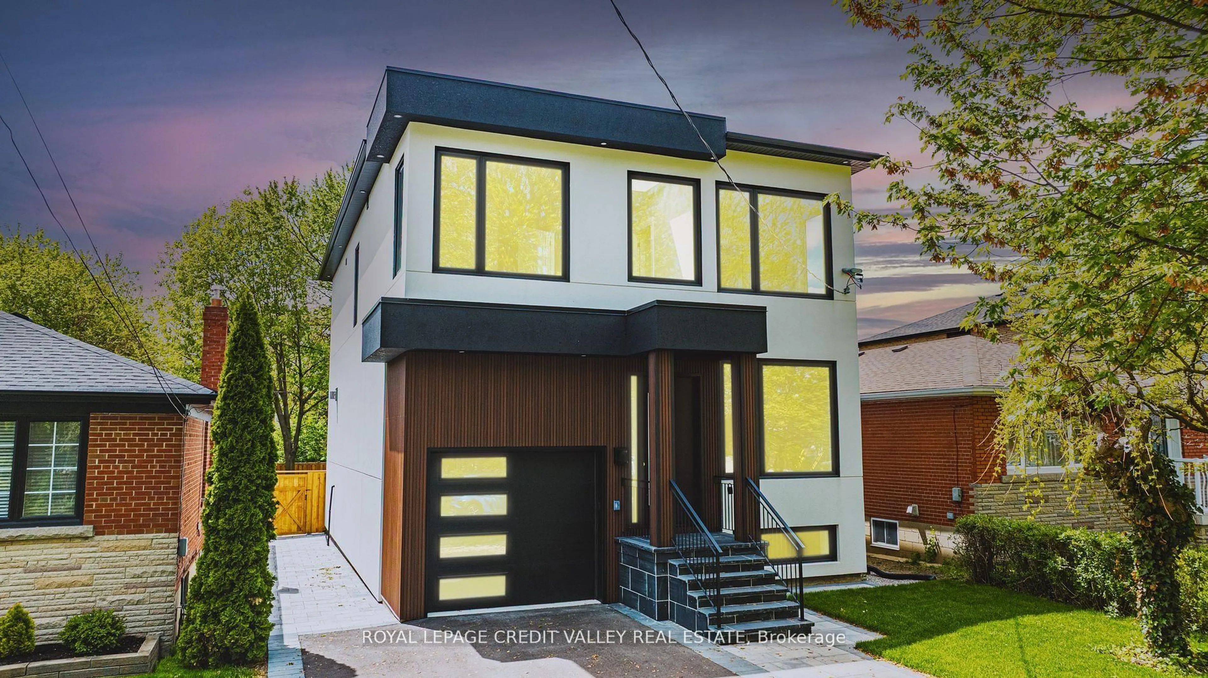Home with vinyl exterior material, street for 18 Bellman Ave, Toronto Ontario M8W 4A3