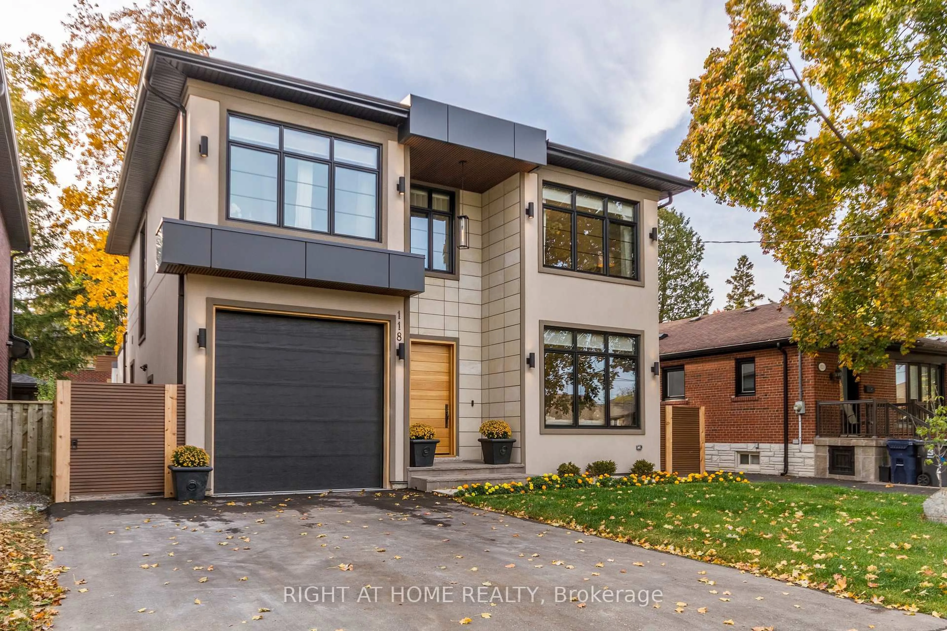 Home with brick exterior material, street for 118 Martin Grove Rd, Toronto Ontario M9B 4K5