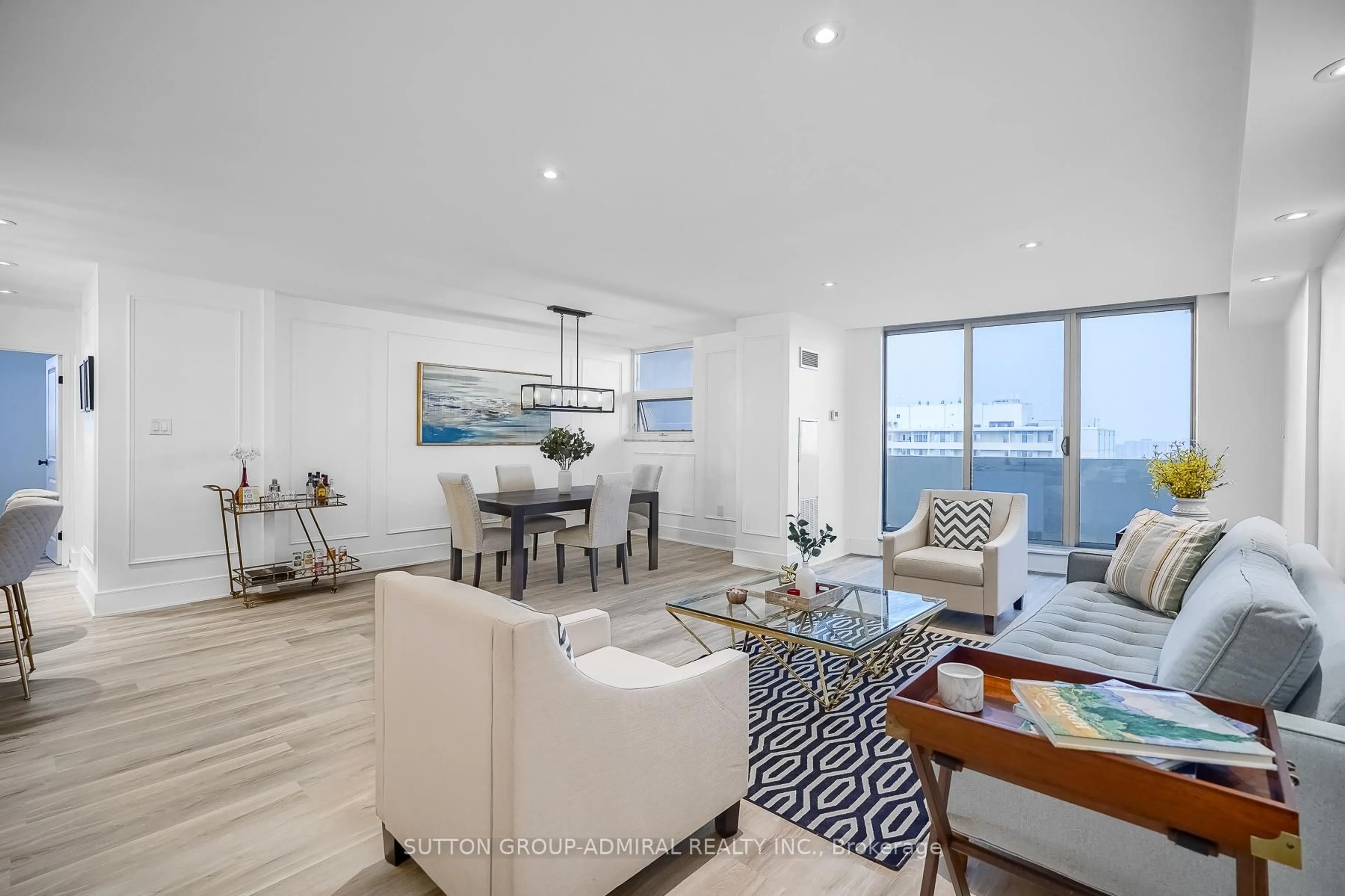 Living room with furniture, unknown for 299 Mill Rd #PH3, Toronto Ontario M9C 4V9
