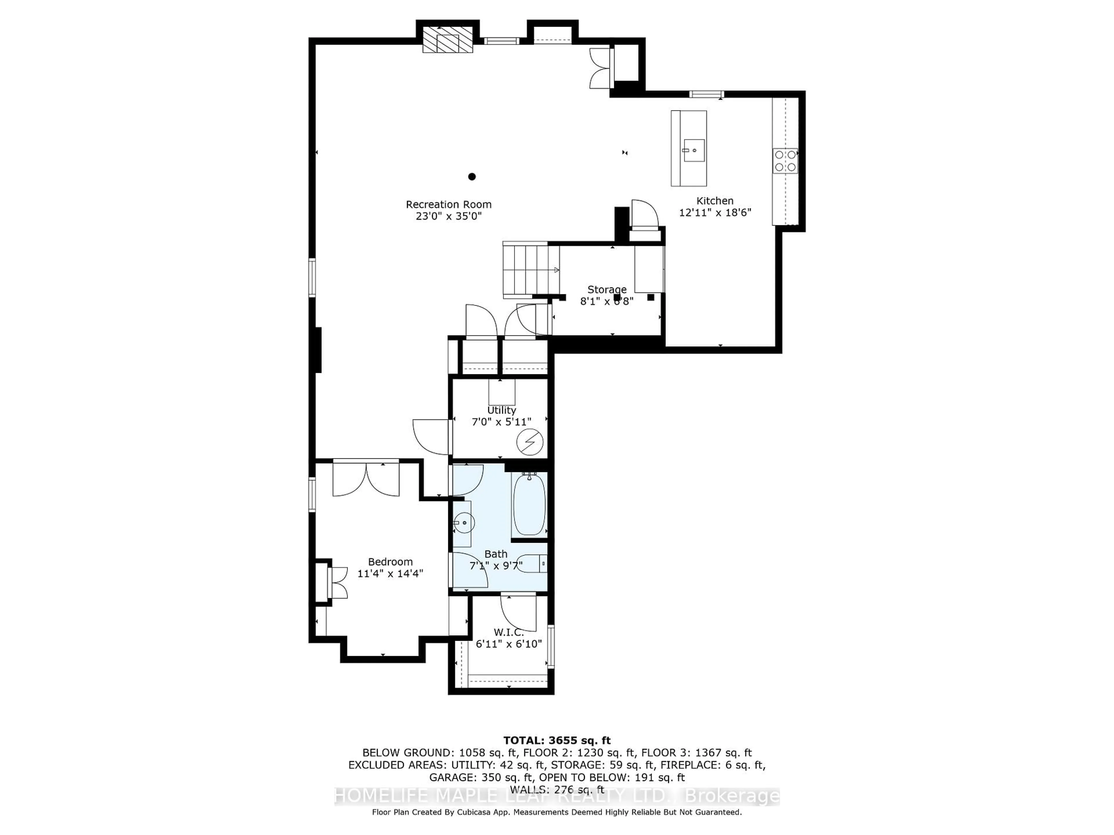 Floor plan for 18 Regis Circ, Brampton Ontario L6P 1Y8