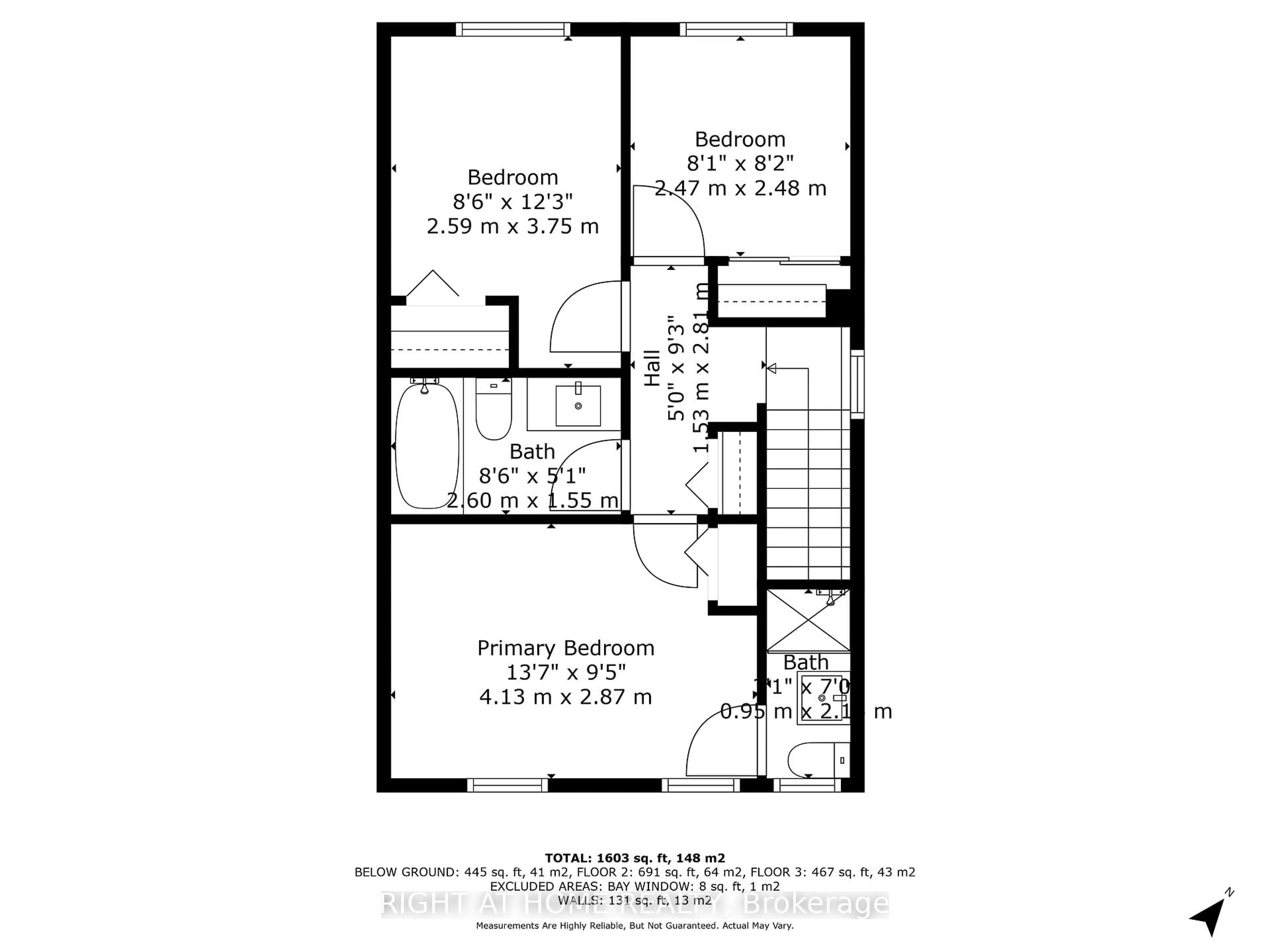 Floor plan for 413 Enfield Rd, Burlington Ontario L7T 2X5