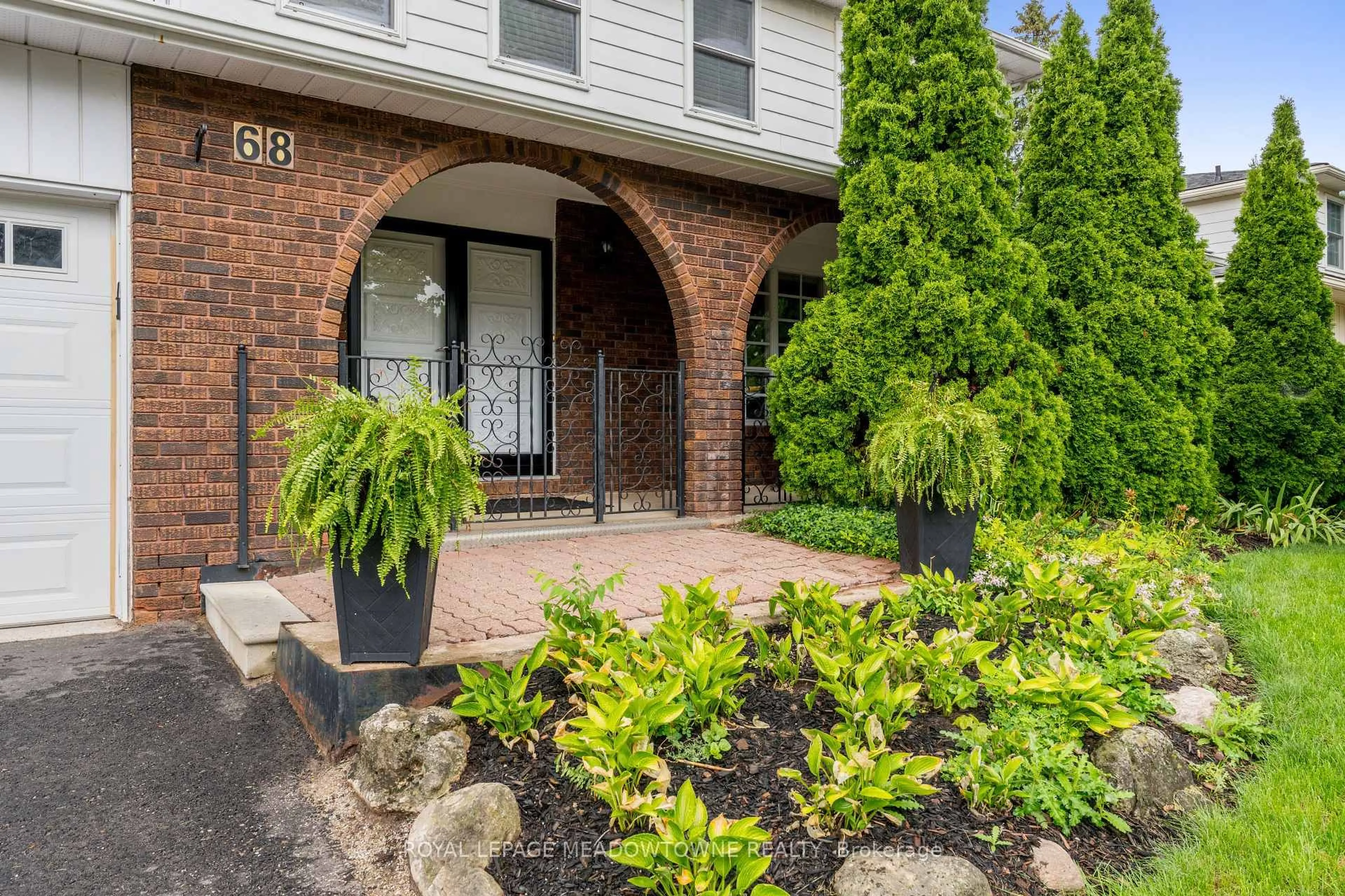 Home with brick exterior material, street for 68 Mary St, Halton Hills Ontario L7G 4V5