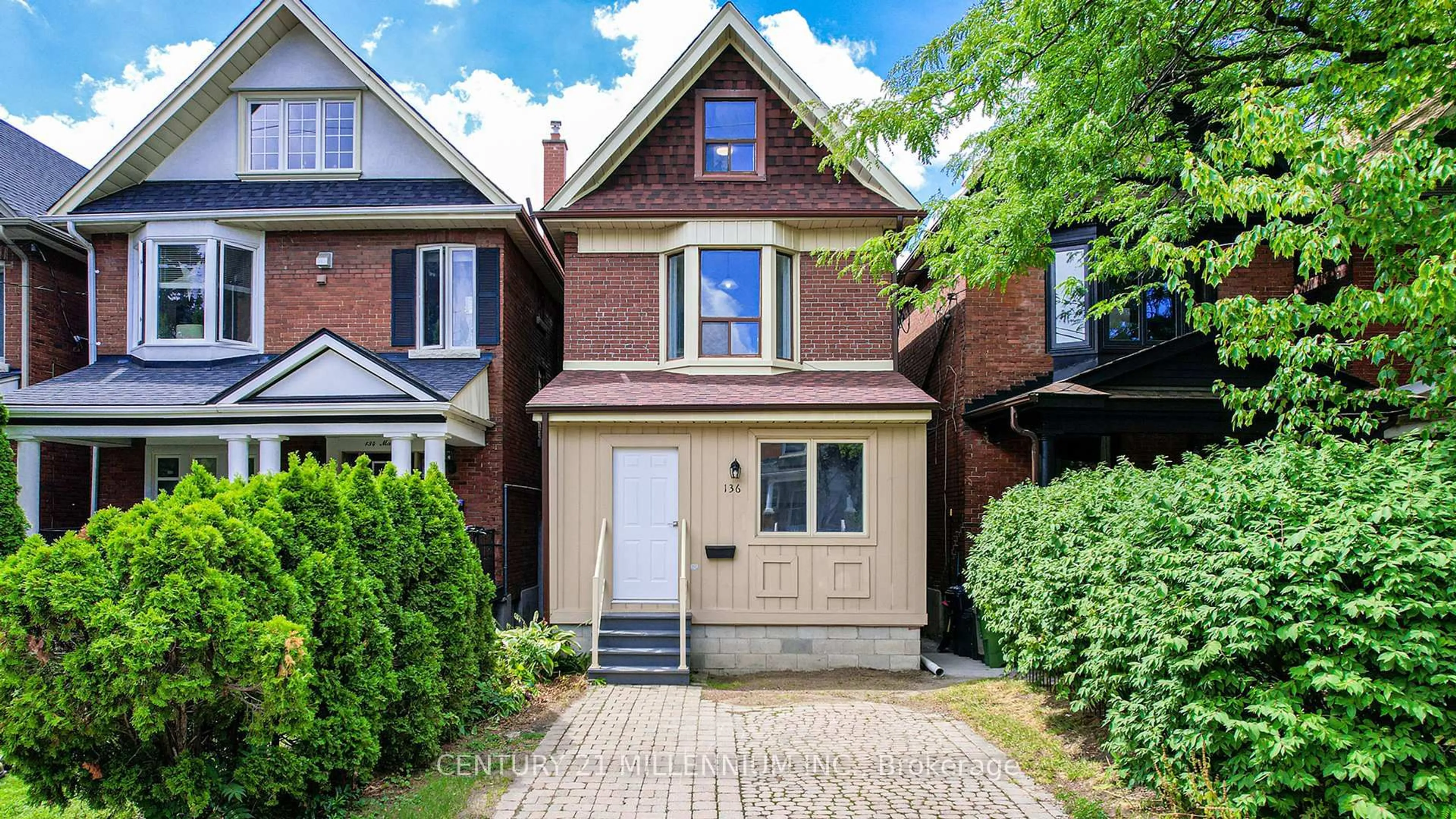 Home with brick exterior material, street for 136 Mavety St, Toronto Ontario M6P 2L9