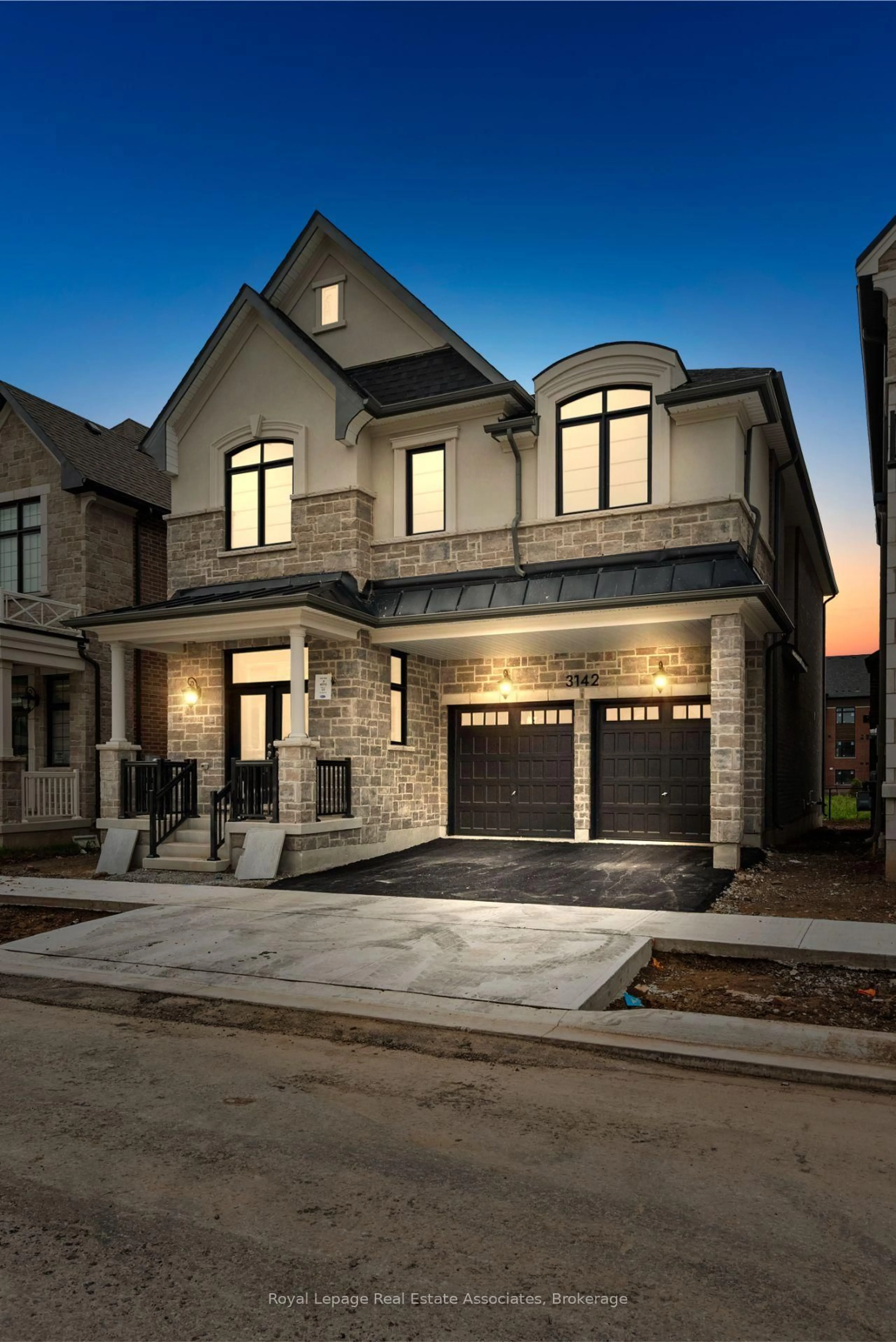 Home with brick exterior material, street for 3142 Duggan Tr, Oakville Ontario L6H 7X1
