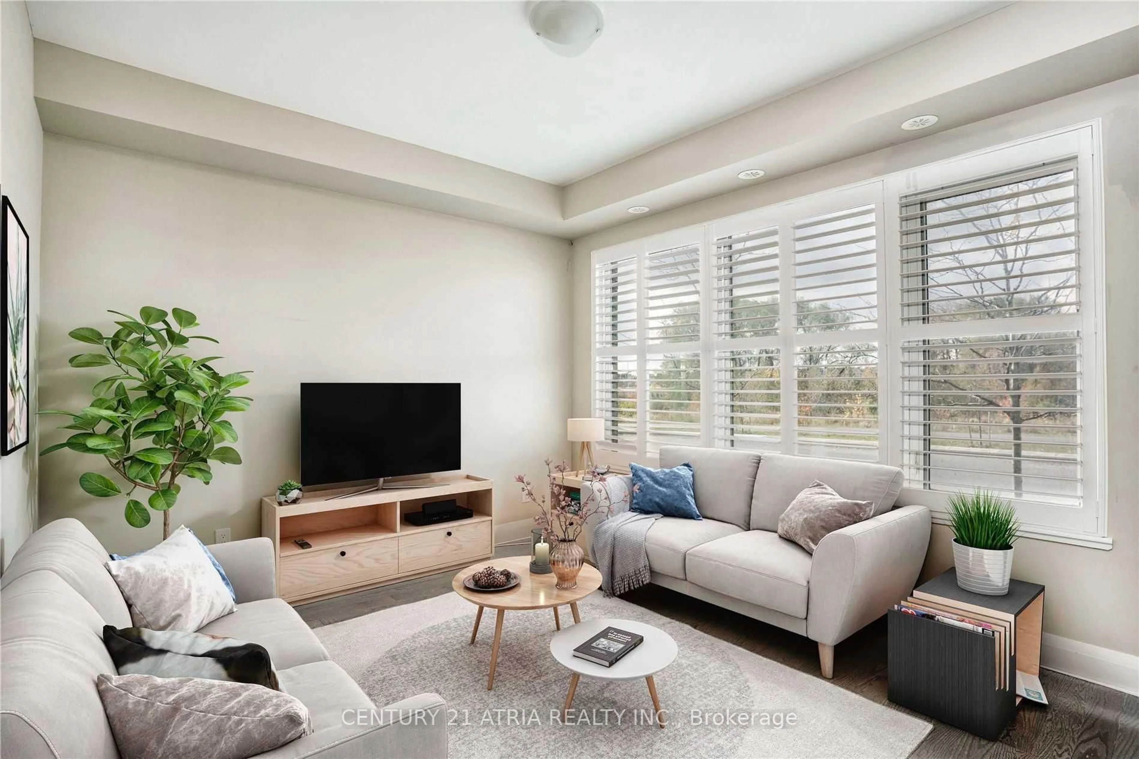 Living room with furniture, unknown for 110 Little Creek Rd #6, Mississauga Ontario L5R 0E9
