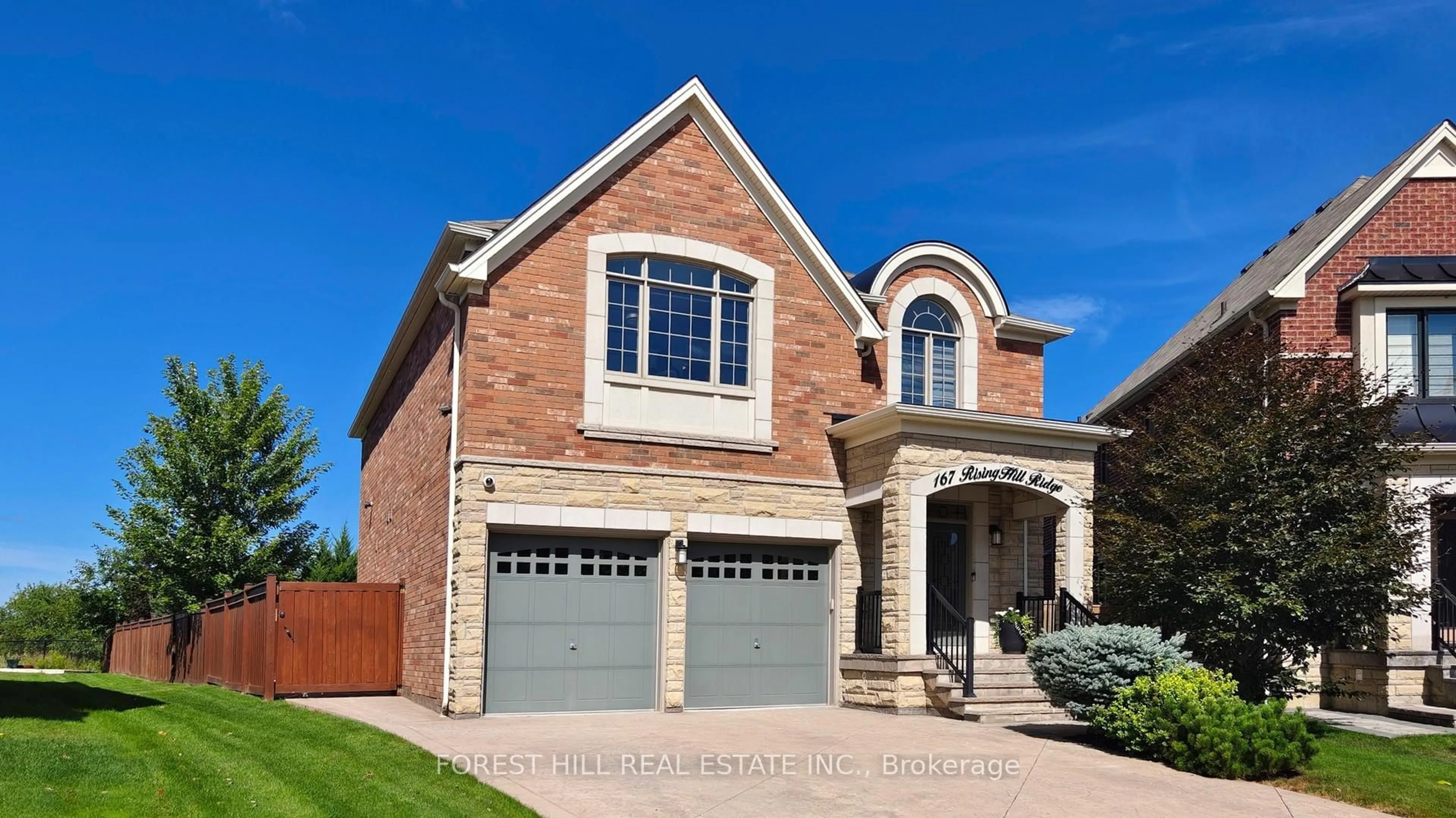 Home with brick exterior material, street for 167 Rising Hill Rdge, Brampton Ontario L6Y 6B2