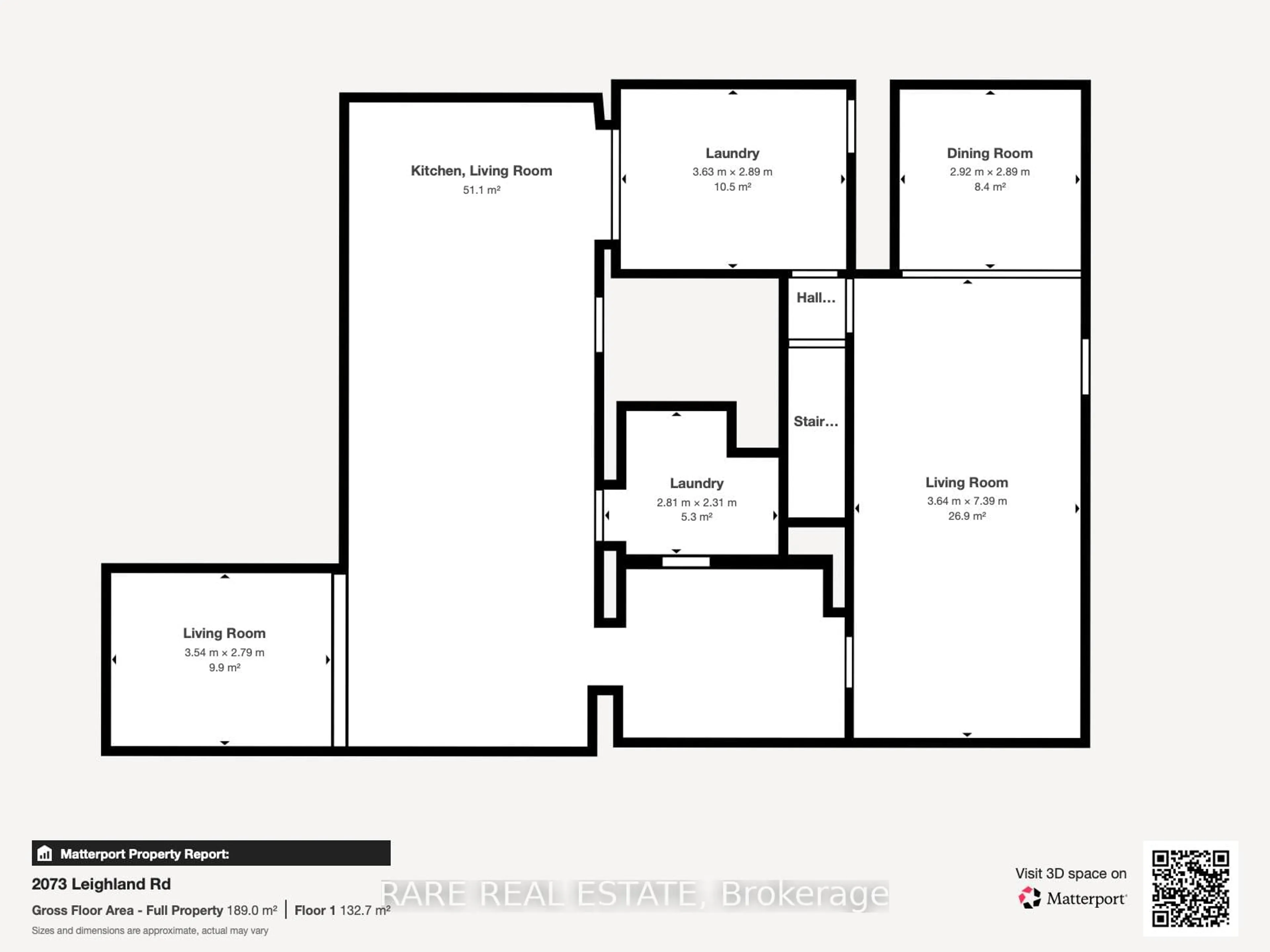 Floor plan for 2073 Leighland Rd, Burlington Ontario L7R 3S9