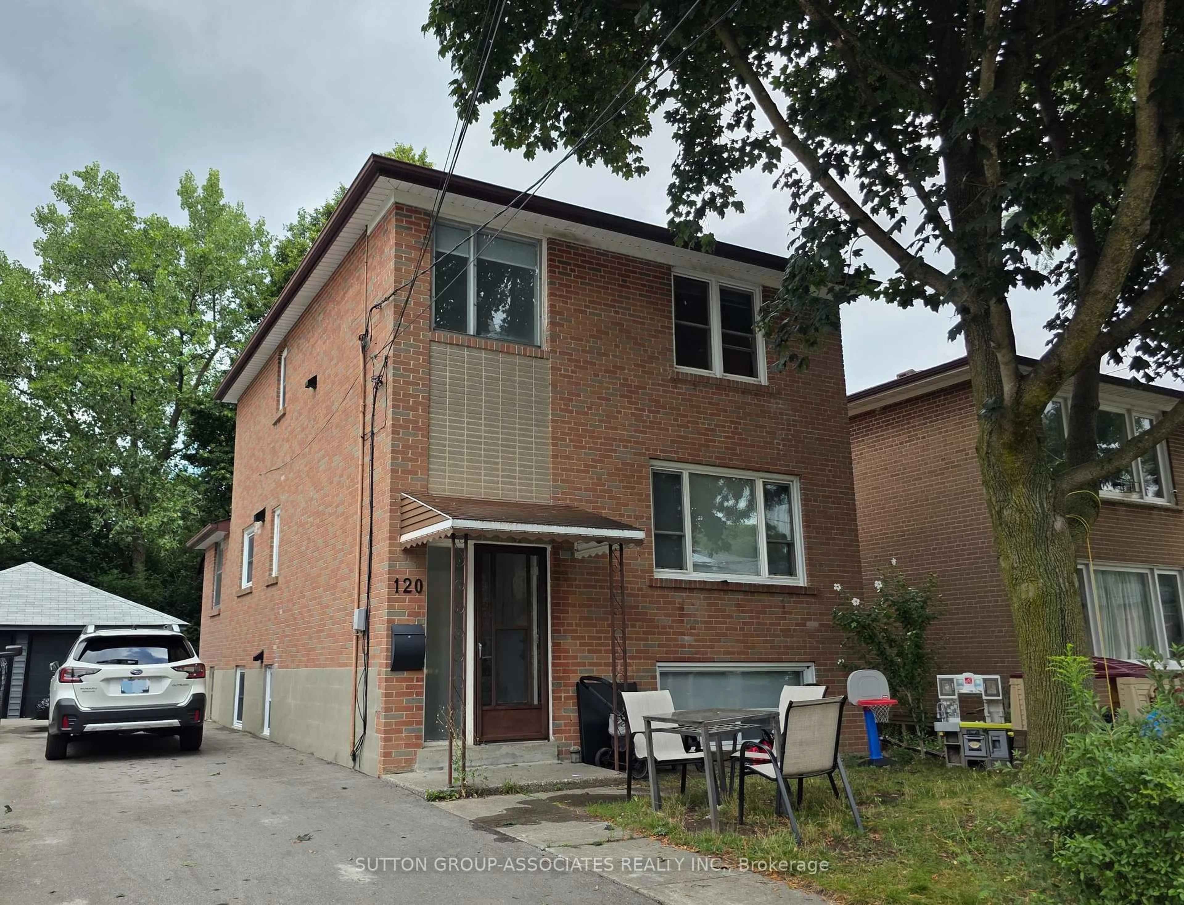 Home with brick exterior material, street for 120 Edinborough Crt, Toronto Ontario M6N 2E8