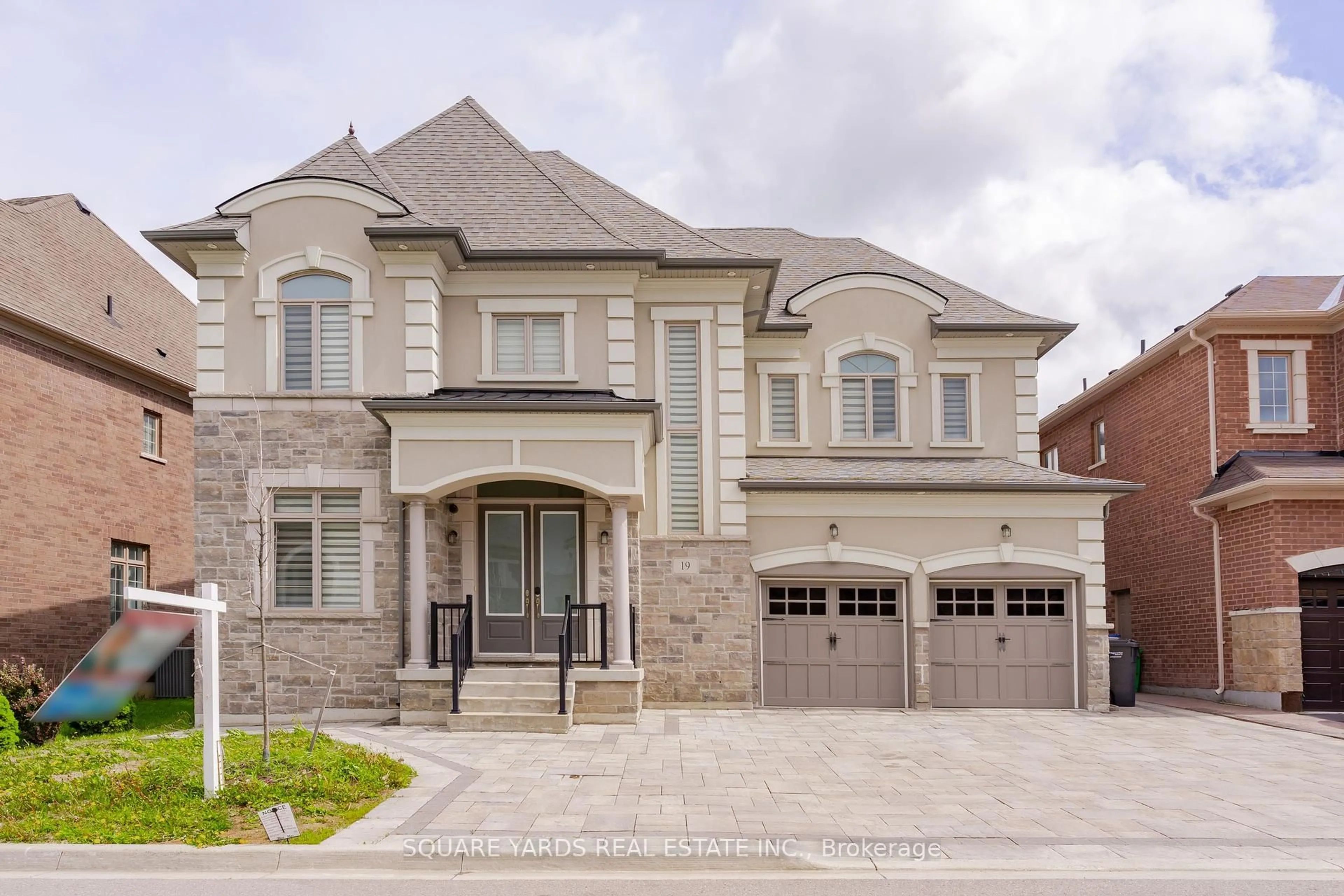 Home with brick exterior material, street for 19 Cloverhaven Rd, Brampton Ontario L6P 4E4