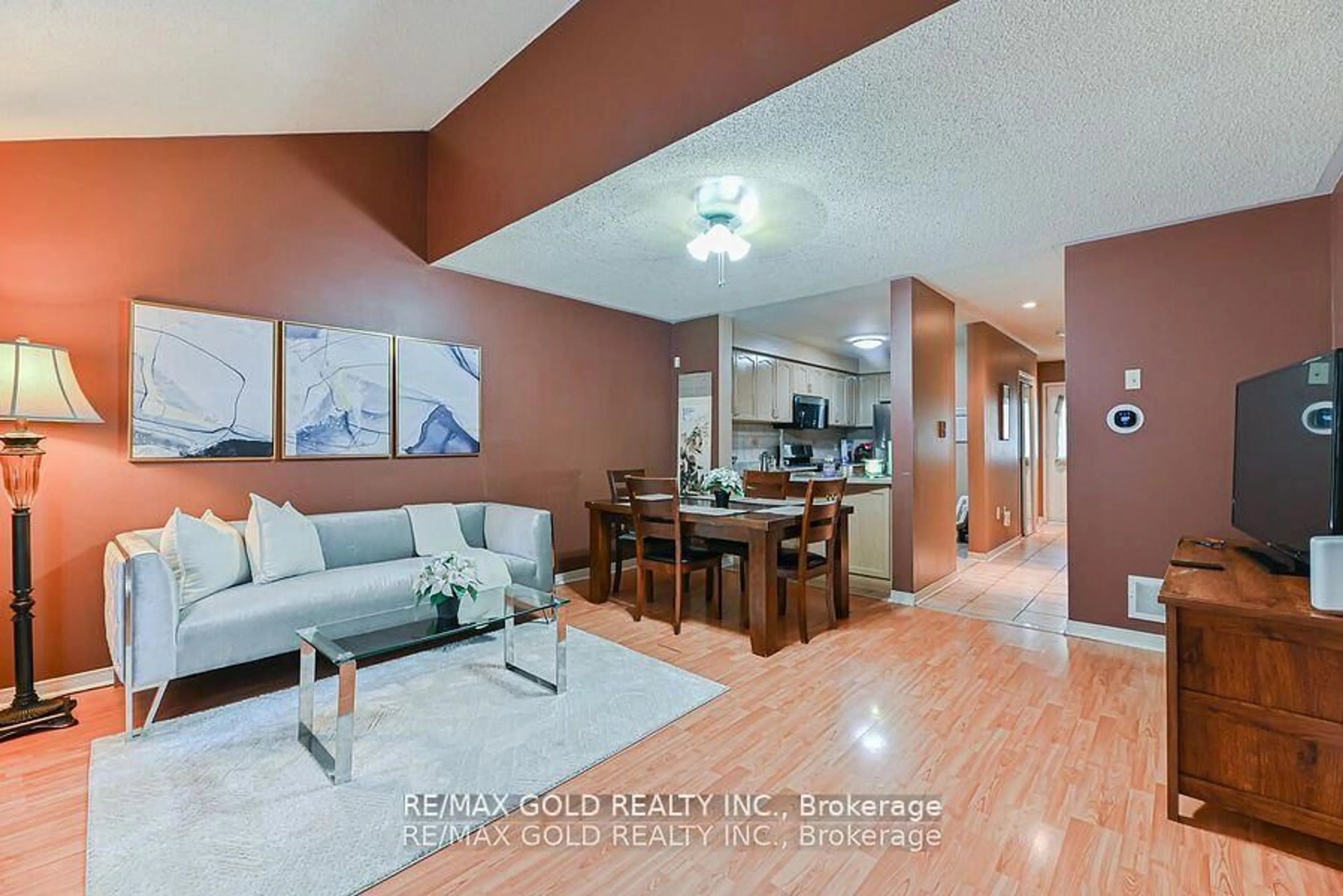 Living room with furniture, unknown for 43 Giraffe Ave, Brampton Ontario L6R 1Y9