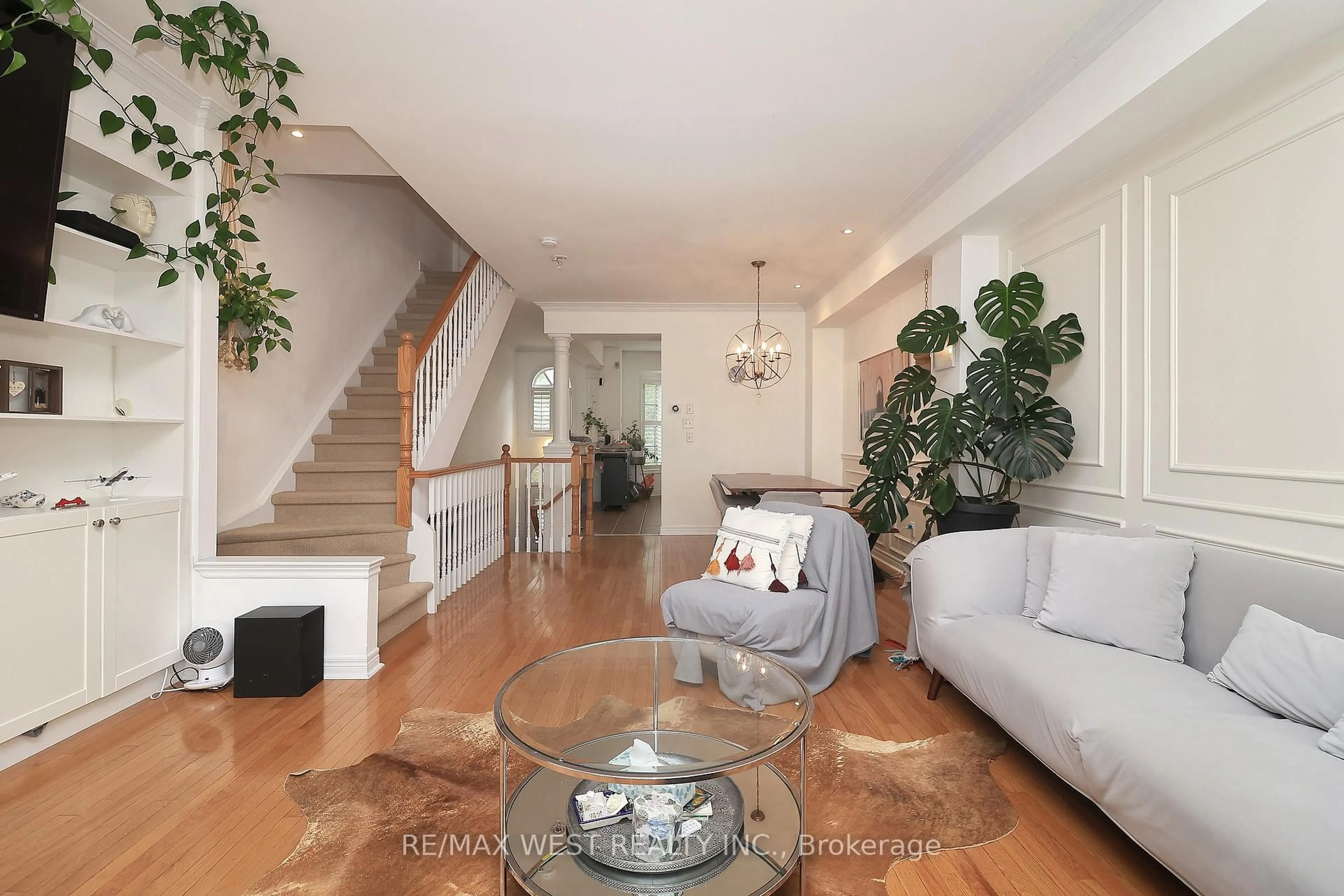 Living room with furniture, unknown for 8 James Stock Path, Toronto Ontario M8Z 6C6