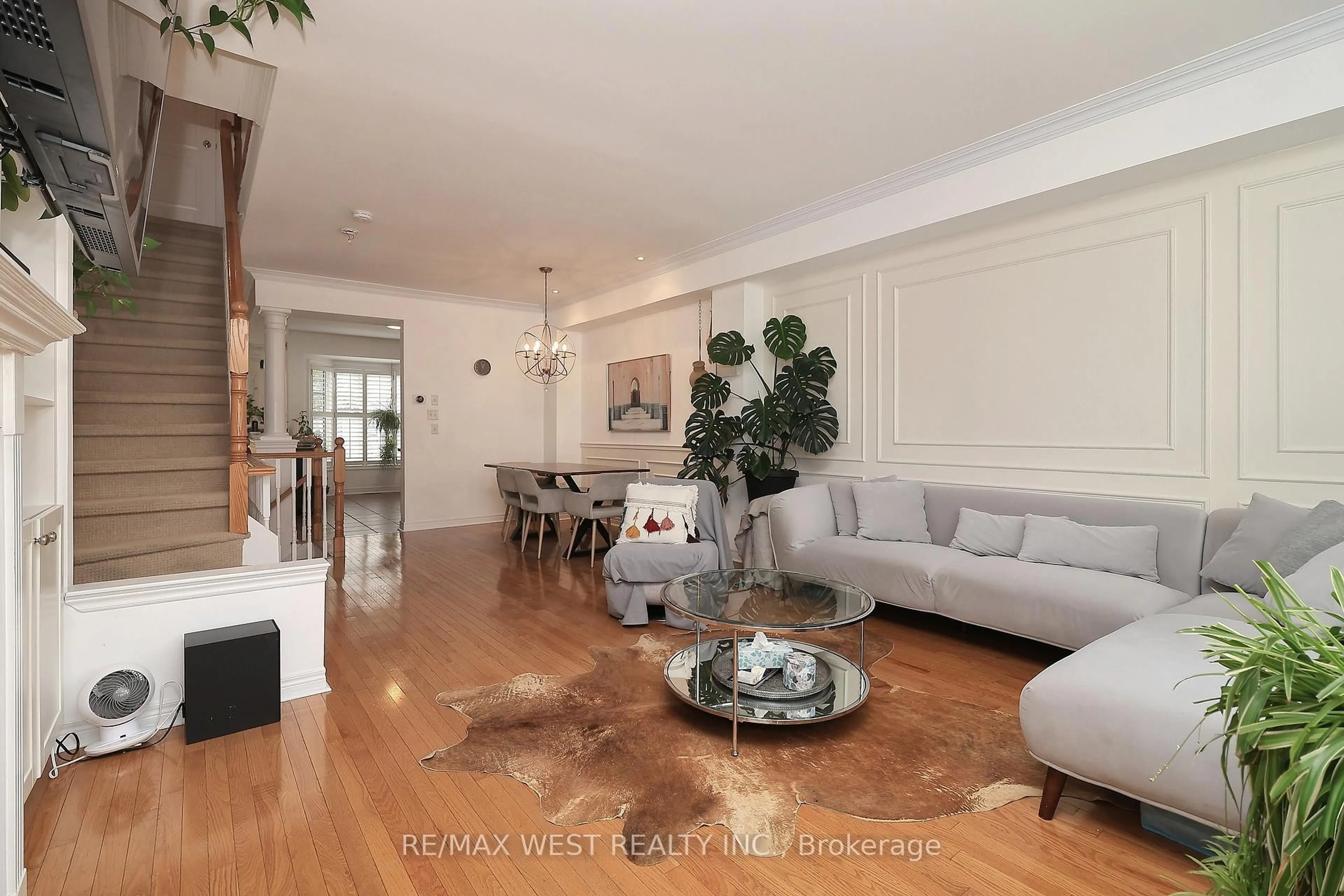 Living room with furniture, unknown for 8 James Stock Path, Toronto Ontario M8Z 6C6