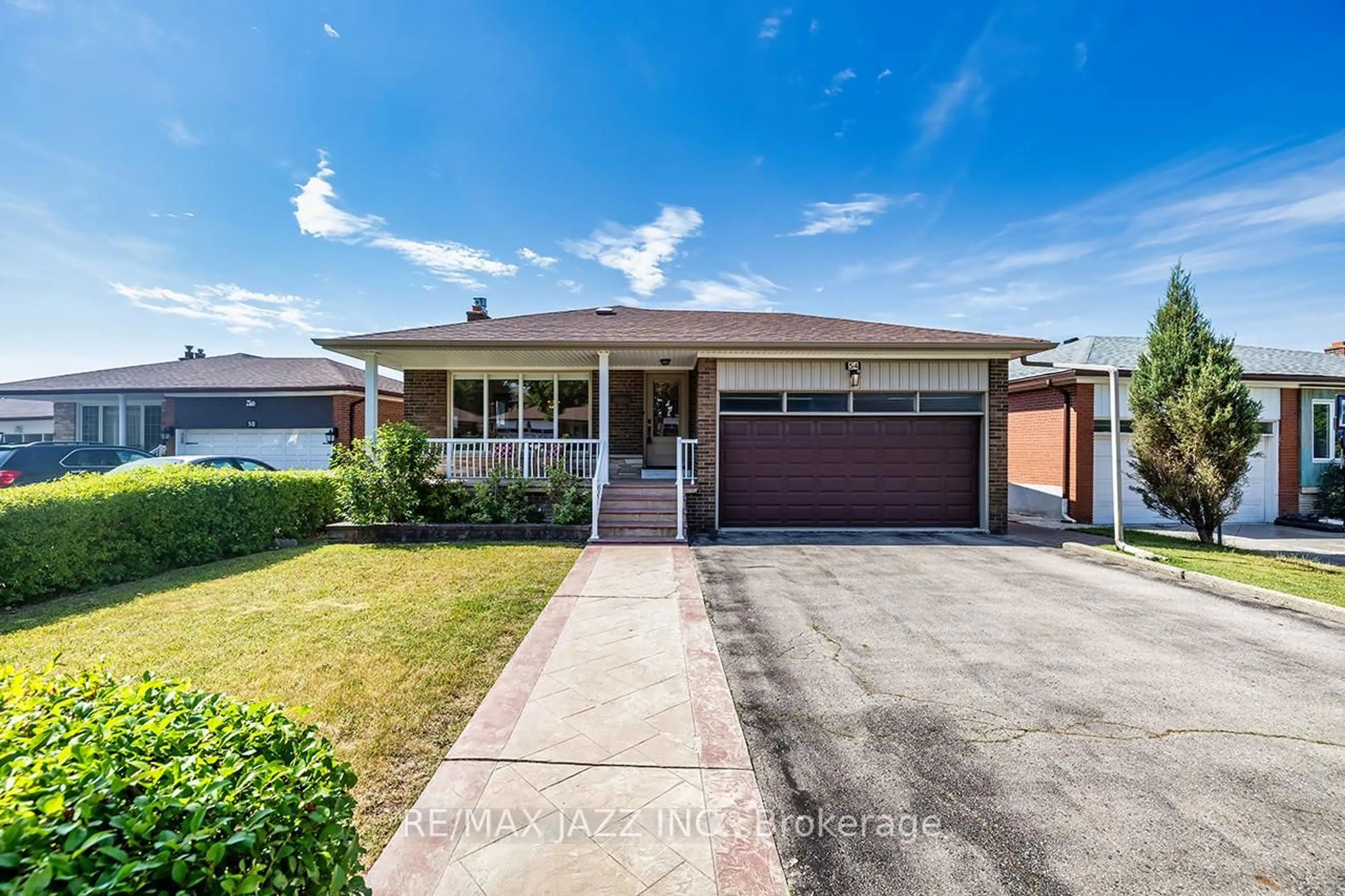 Home with brick exterior material, street for 54 Bartel Dr, Toronto Ontario M3N 1C9