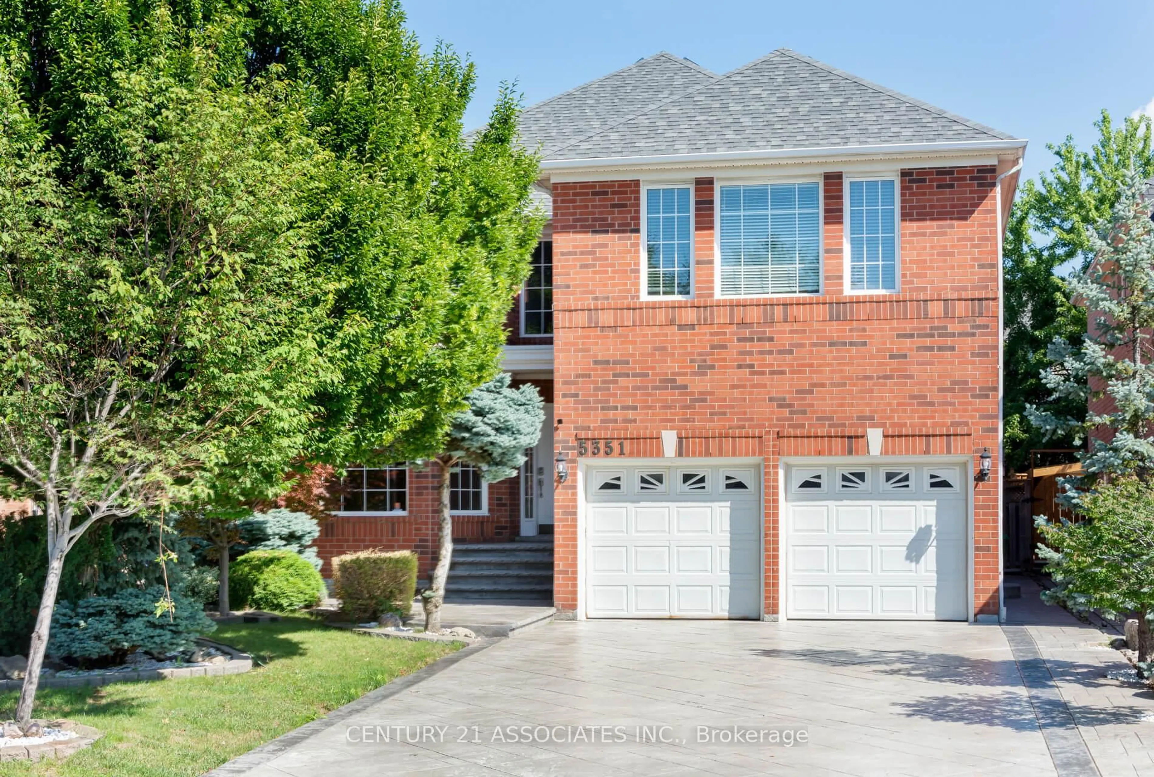Home with brick exterior material, street for 5351 Quartermain Cres, Mississauga Ontario L5M 5V5