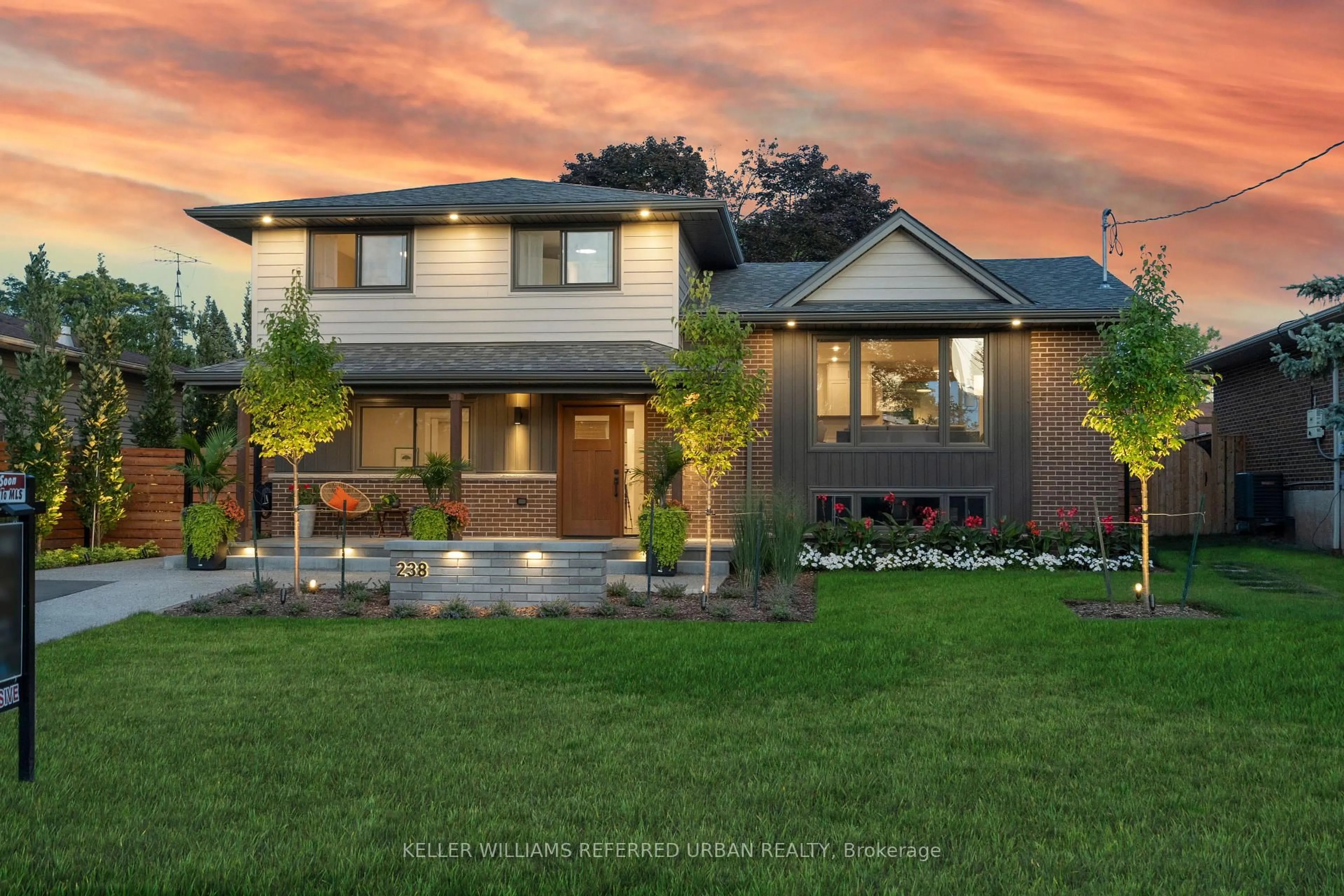 Home with brick exterior material, street for 238 Slater Cres, Oakville Ontario L6K 2C8