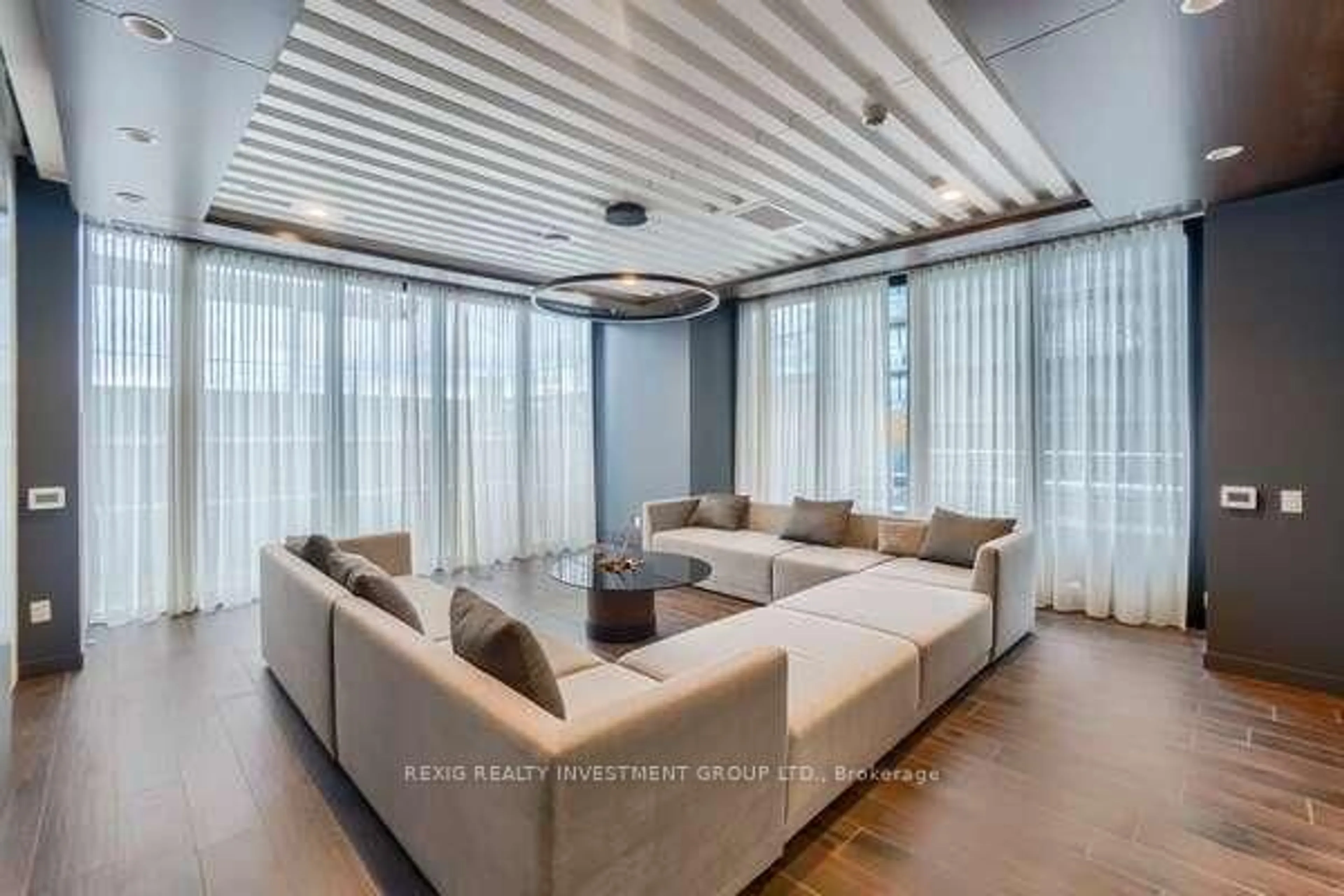 Living room with furniture, unknown for 70 Annie Craig Dr #416, Toronto Ontario M8V 0G2
