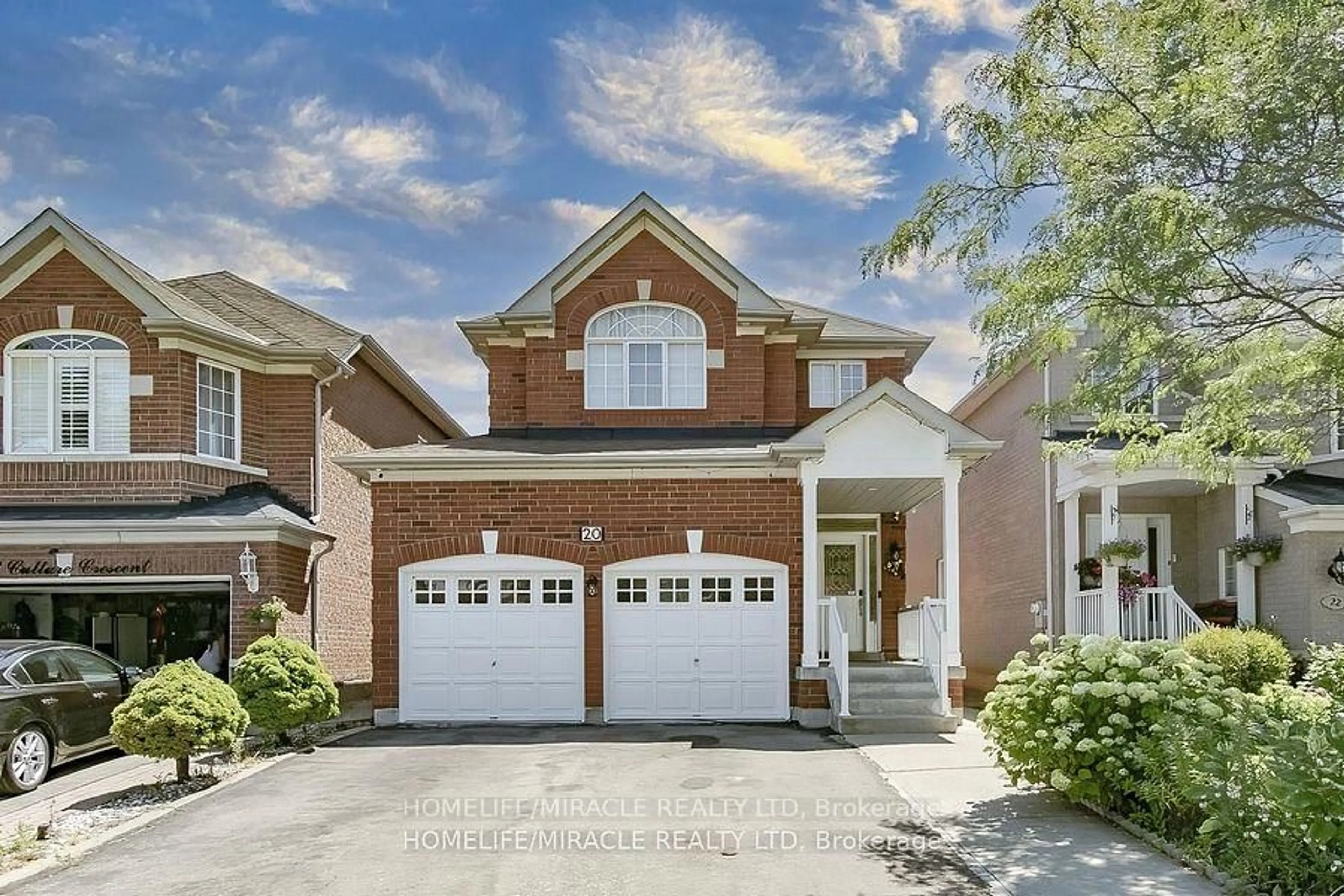 Home with brick exterior material, street for 20 Culture Cres, Brampton Ontario L6X 4V4