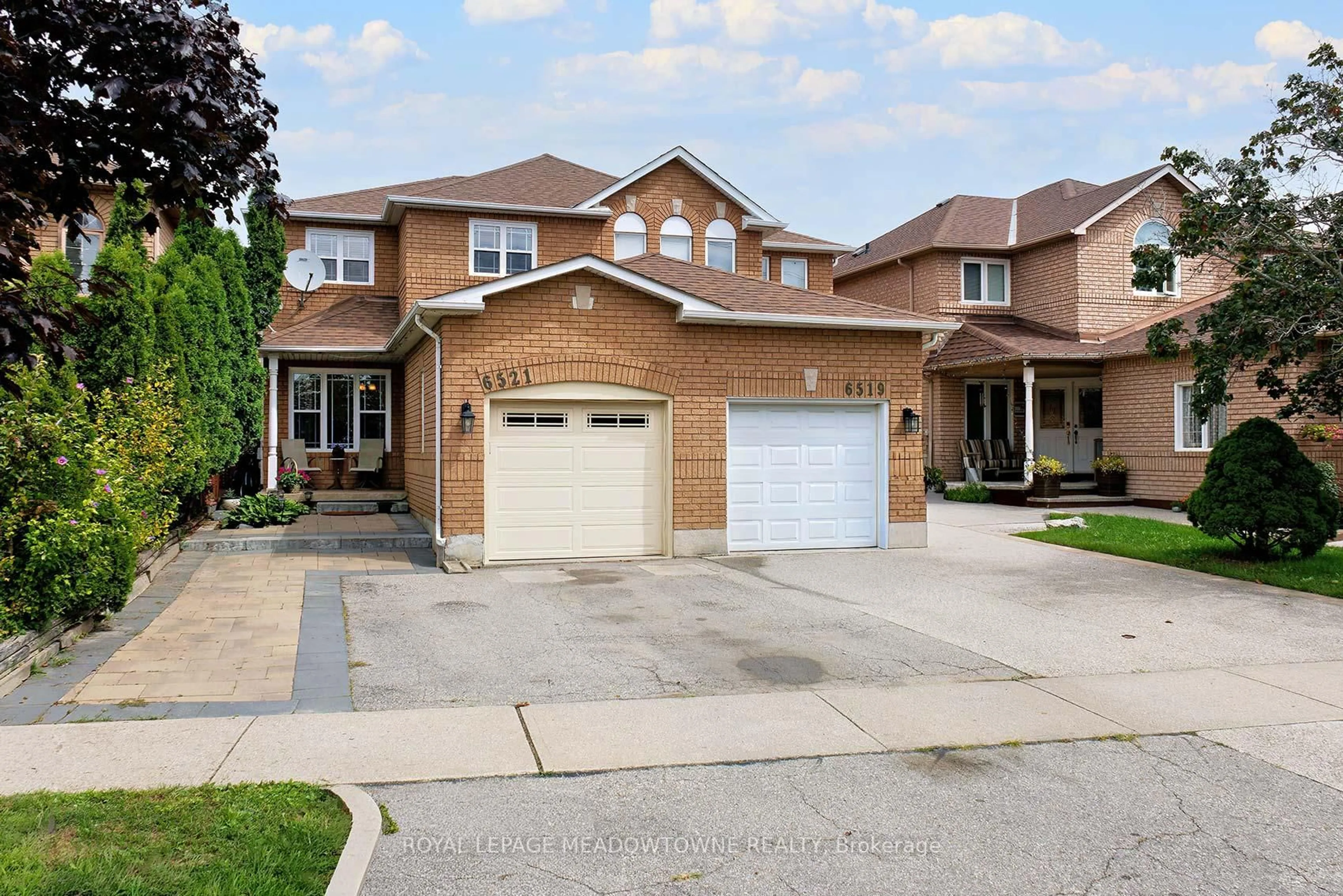 Home with brick exterior material, street for 6521 Sapling Tr, Mississauga Ontario L5N 7J3