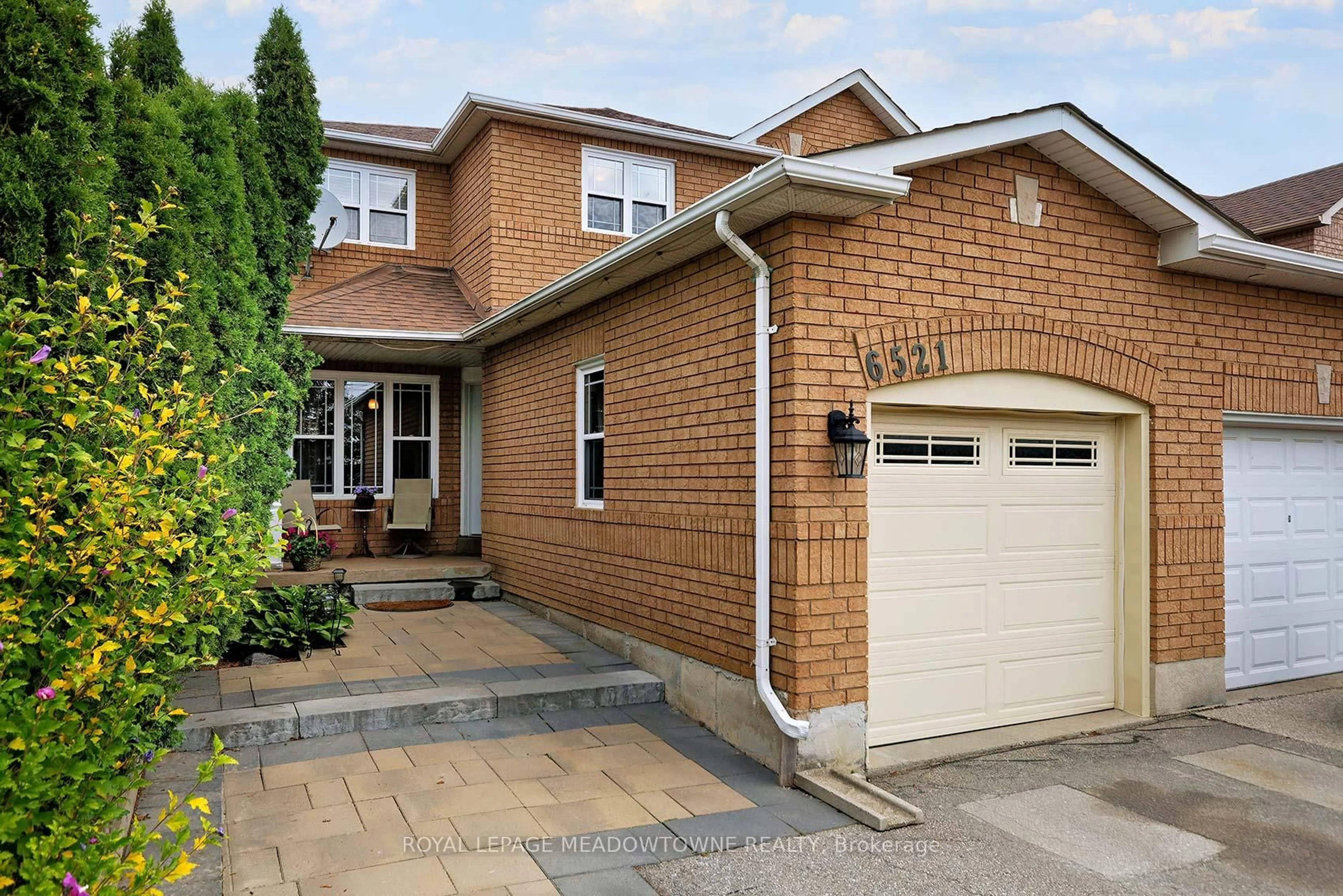 Home with brick exterior material, street for 6521 Sapling Tr, Mississauga Ontario L5N 7J3