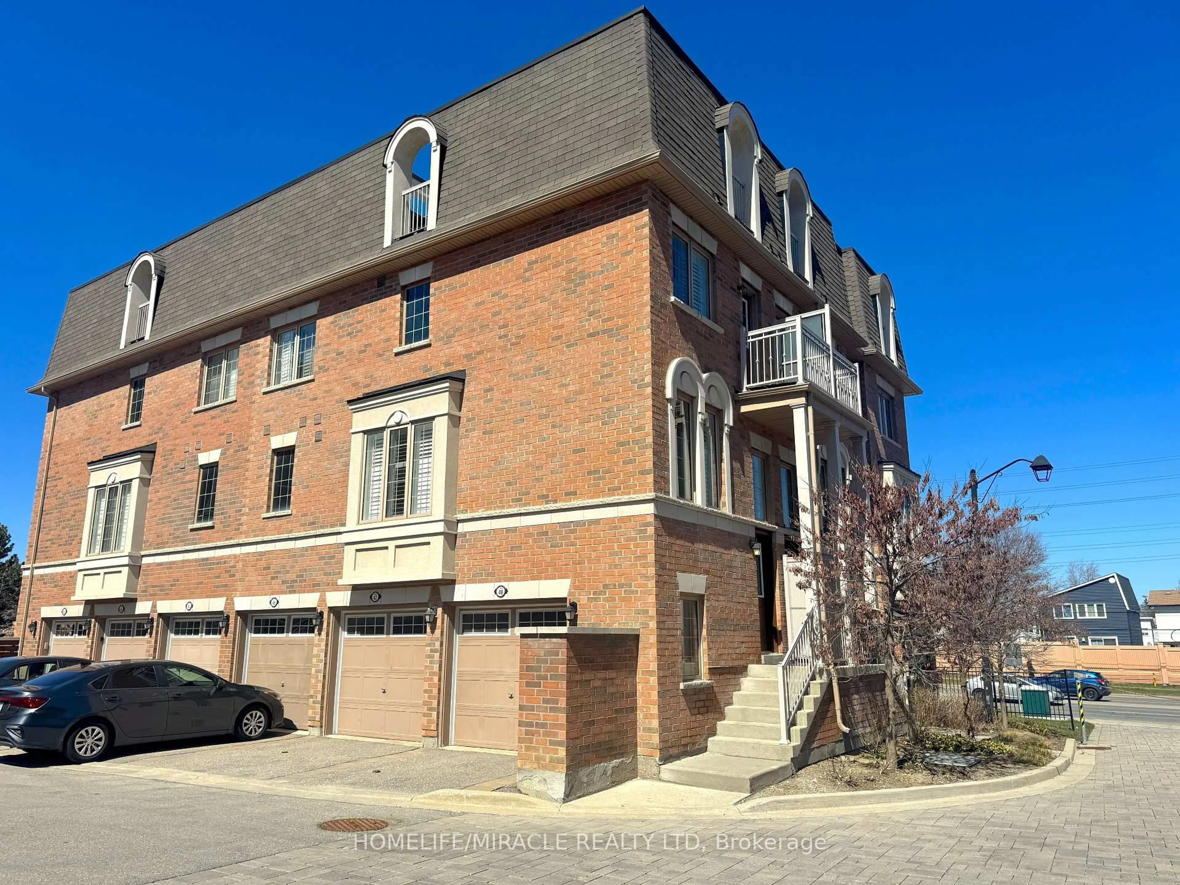 Home with brick exterior material, street for 180 Howden Blvd #48, Brampton Ontario L6S 0E6