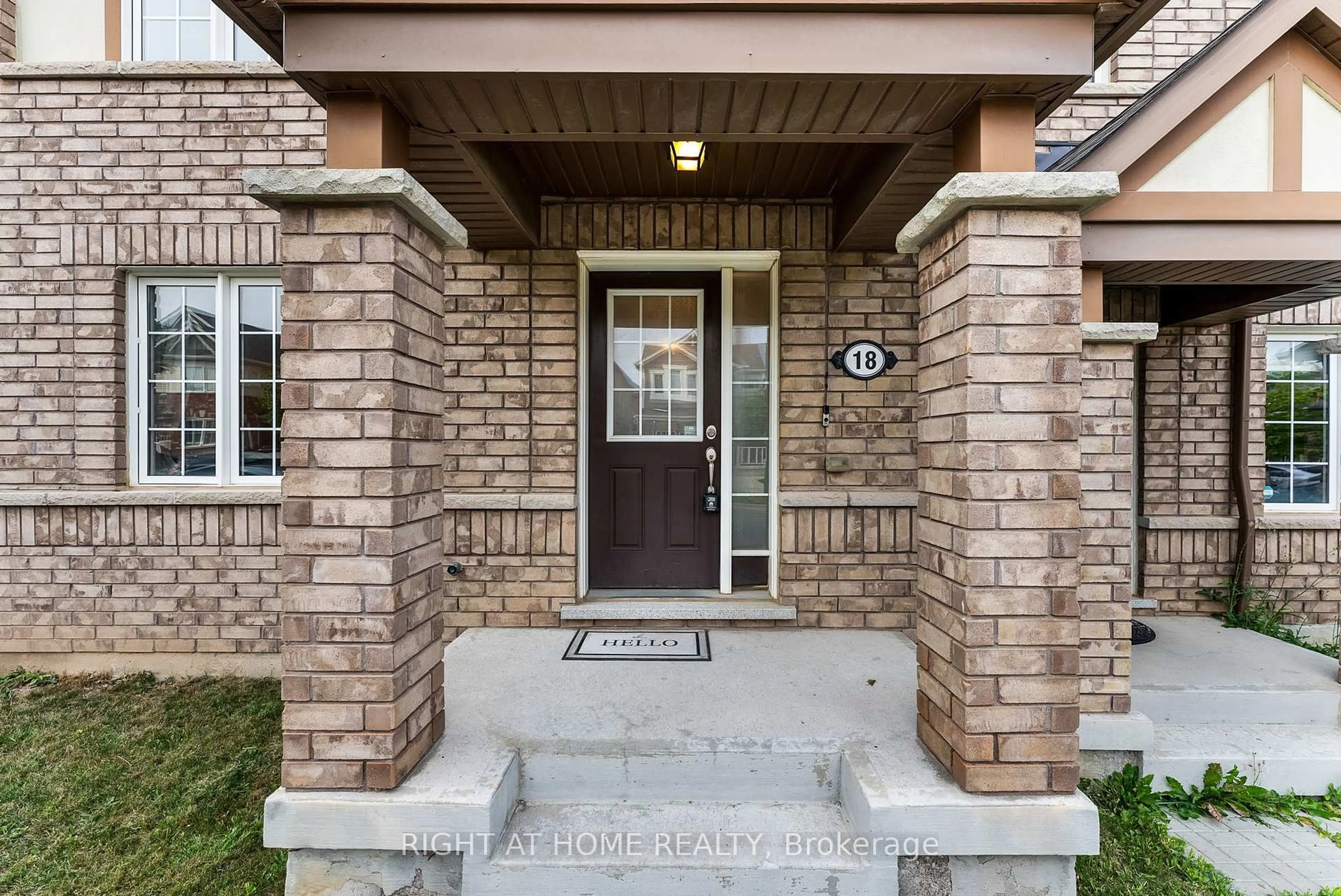 Home with brick exterior material, street for 18 Allium Rd, Brampton Ontario L7A 4H5