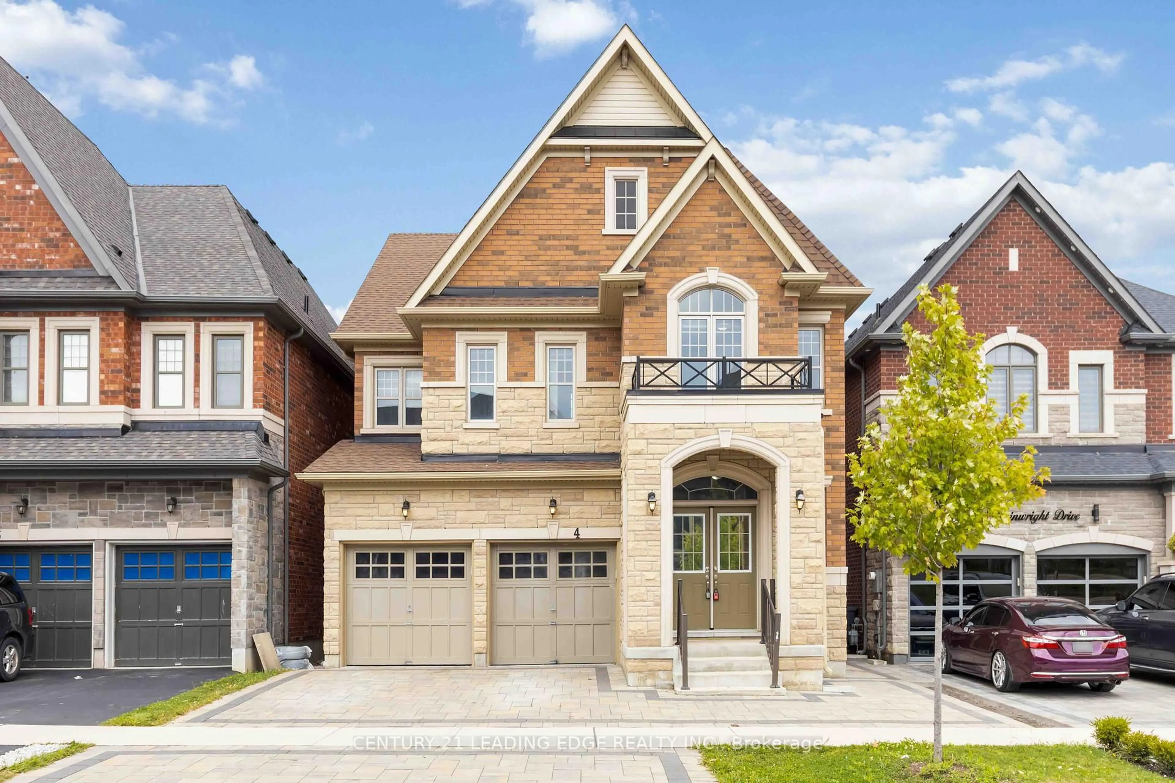 Home with brick exterior material, street for 4 WAINWRIGHT Dr, Brampton Ontario L7A 0C7