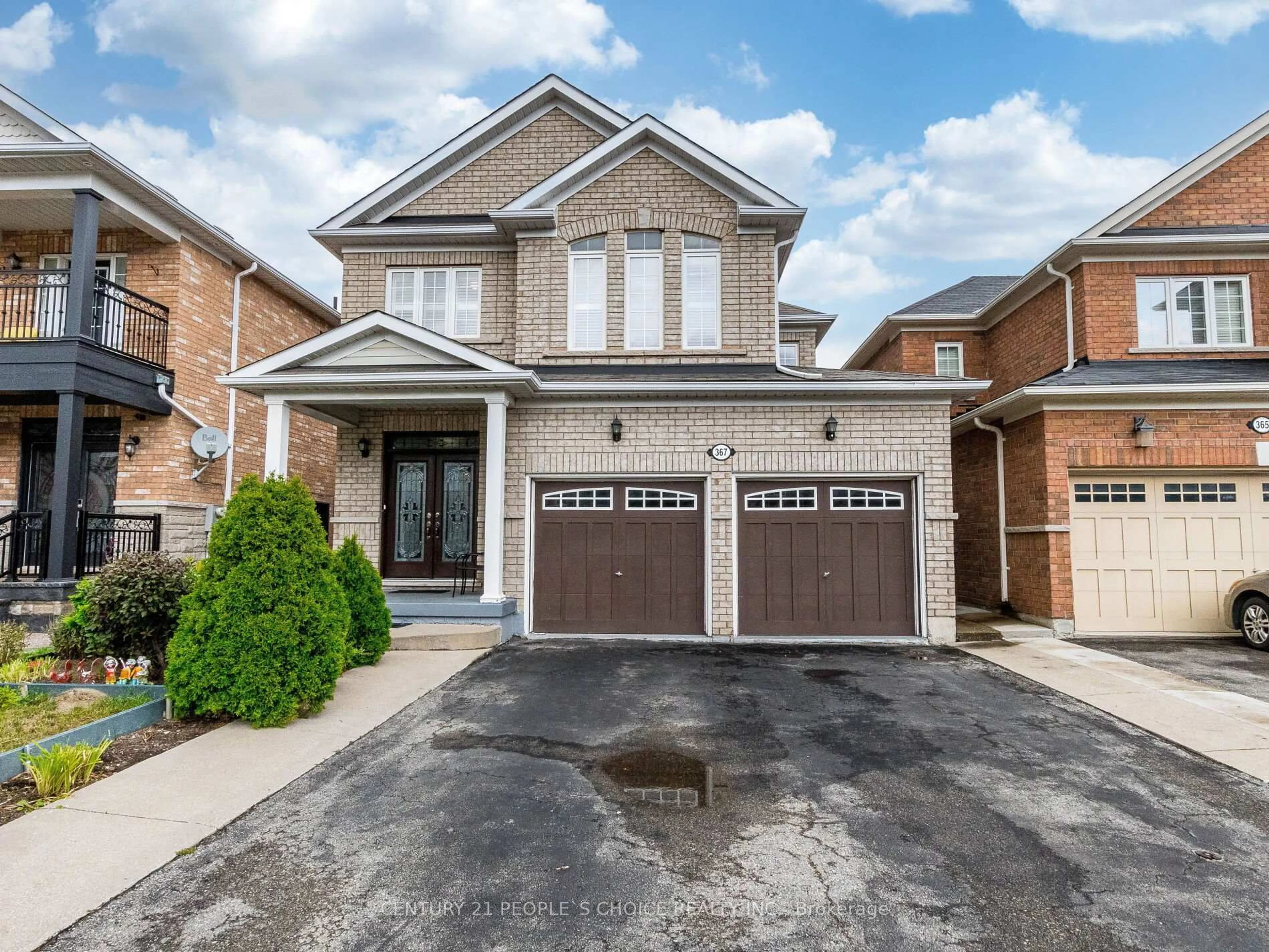 Home with brick exterior material, street for 367 Mountainash Rd, Brampton Ontario L6R 3K6