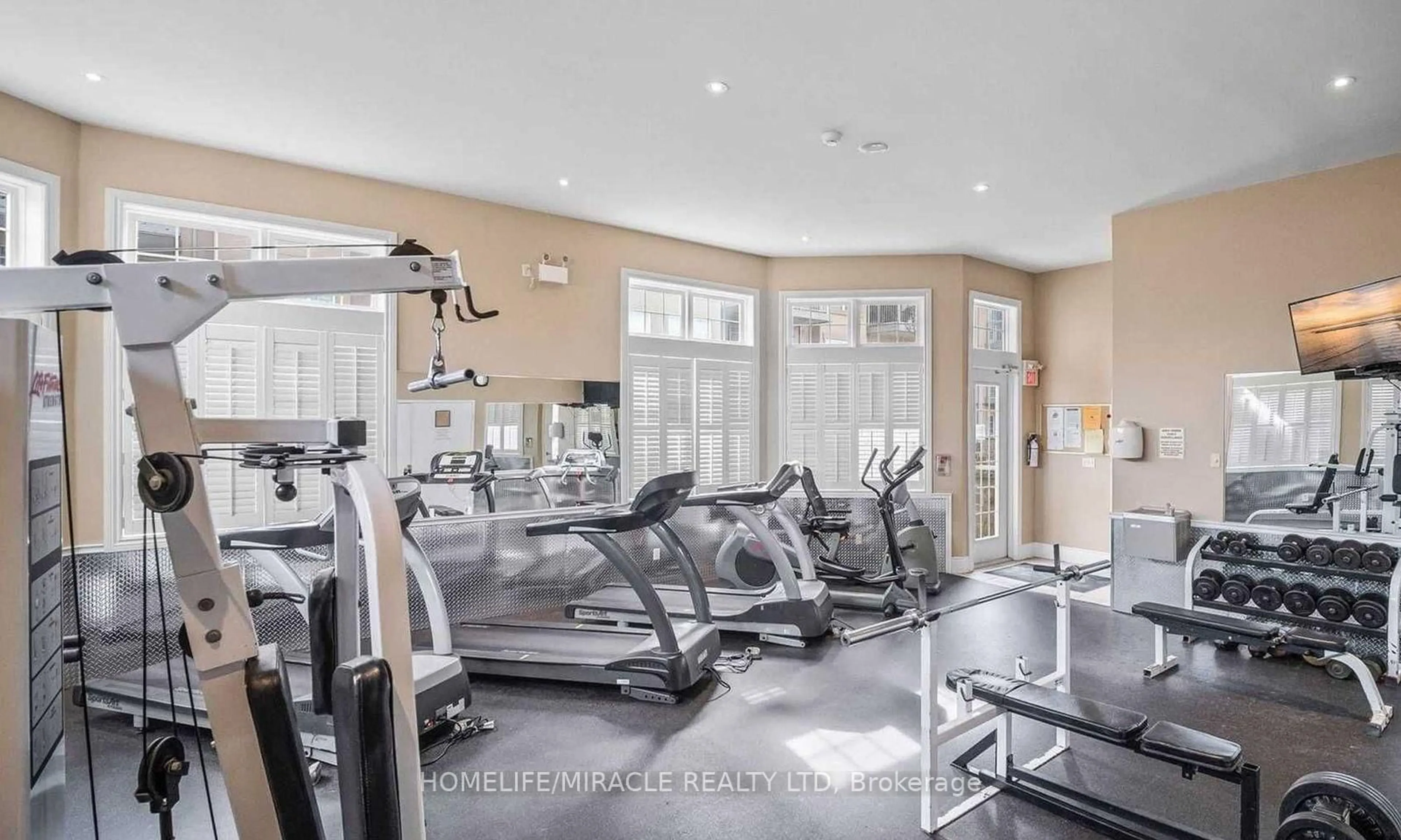 Gym or fitness room for 1440 Bishops Gate #306, Oakville Ontario L6M 4M9
