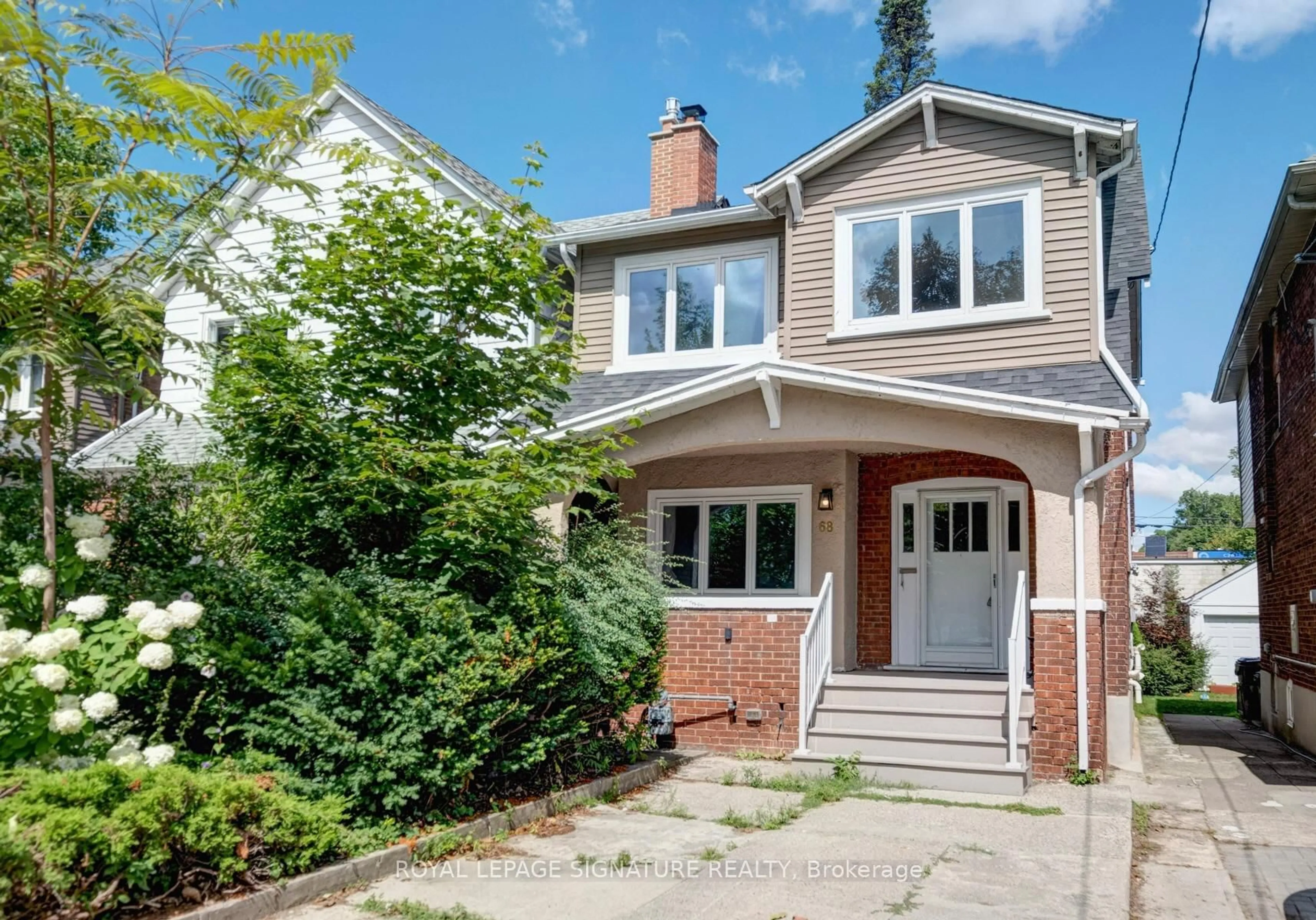 Home with brick exterior material, street for 68 Ostend Ave, Toronto Ontario M6S 1L6