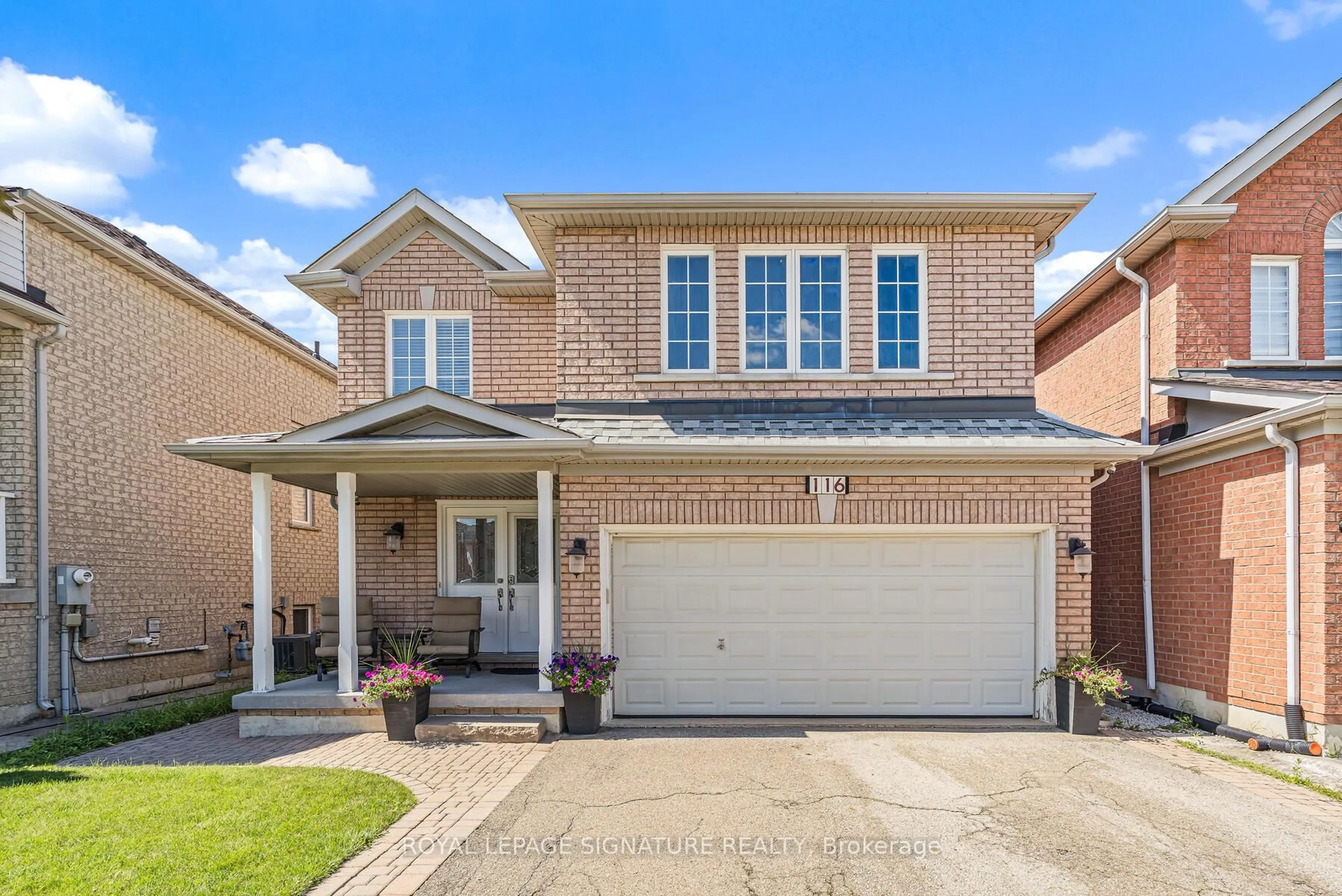 Home with brick exterior material, street for 116 River Rock Cres, Brampton Ontario L7A 2W4