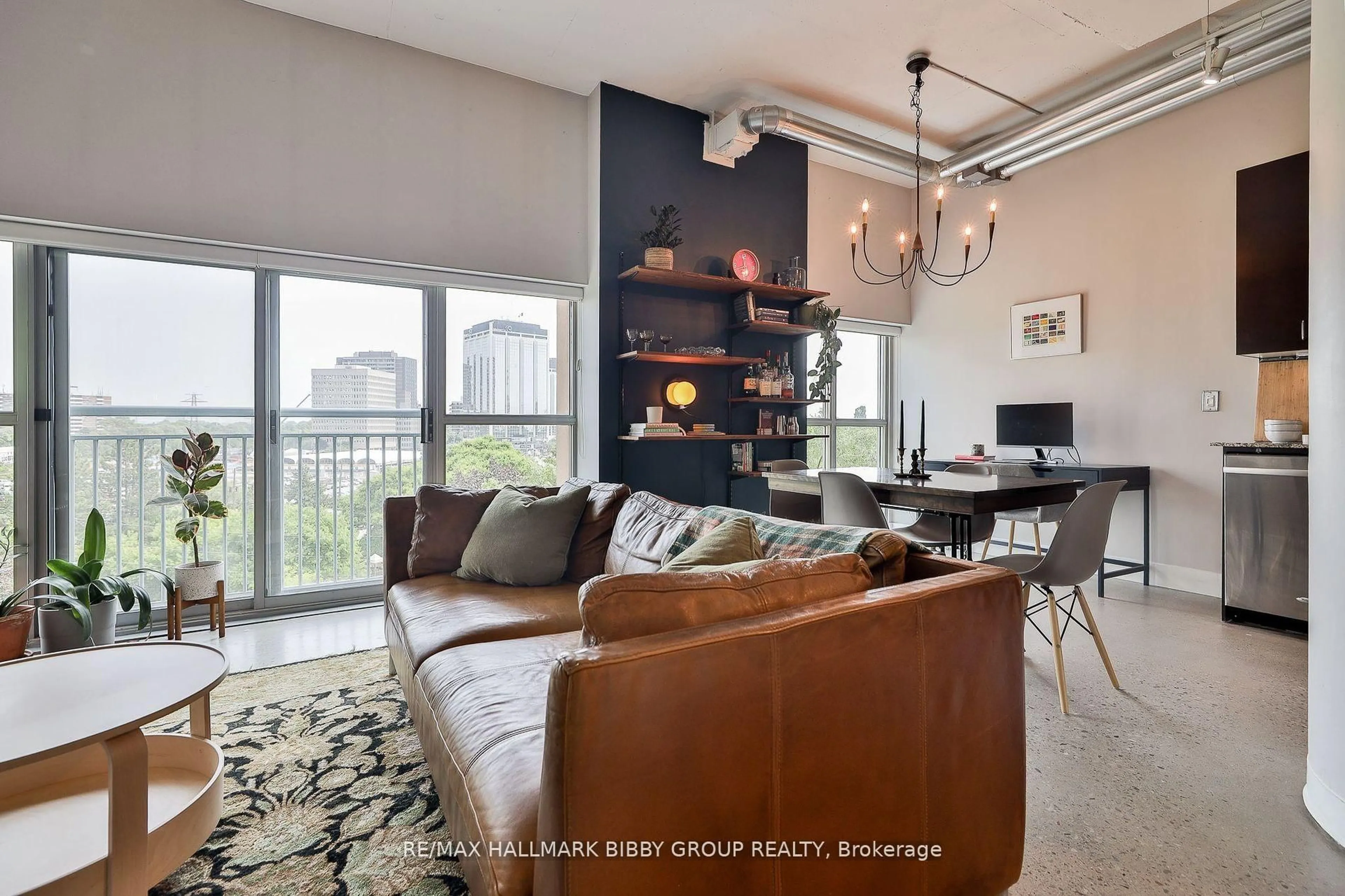 Living room with furniture, unknown for 2 Fieldway Rd #505, Toronto Ontario M8Z 3L2