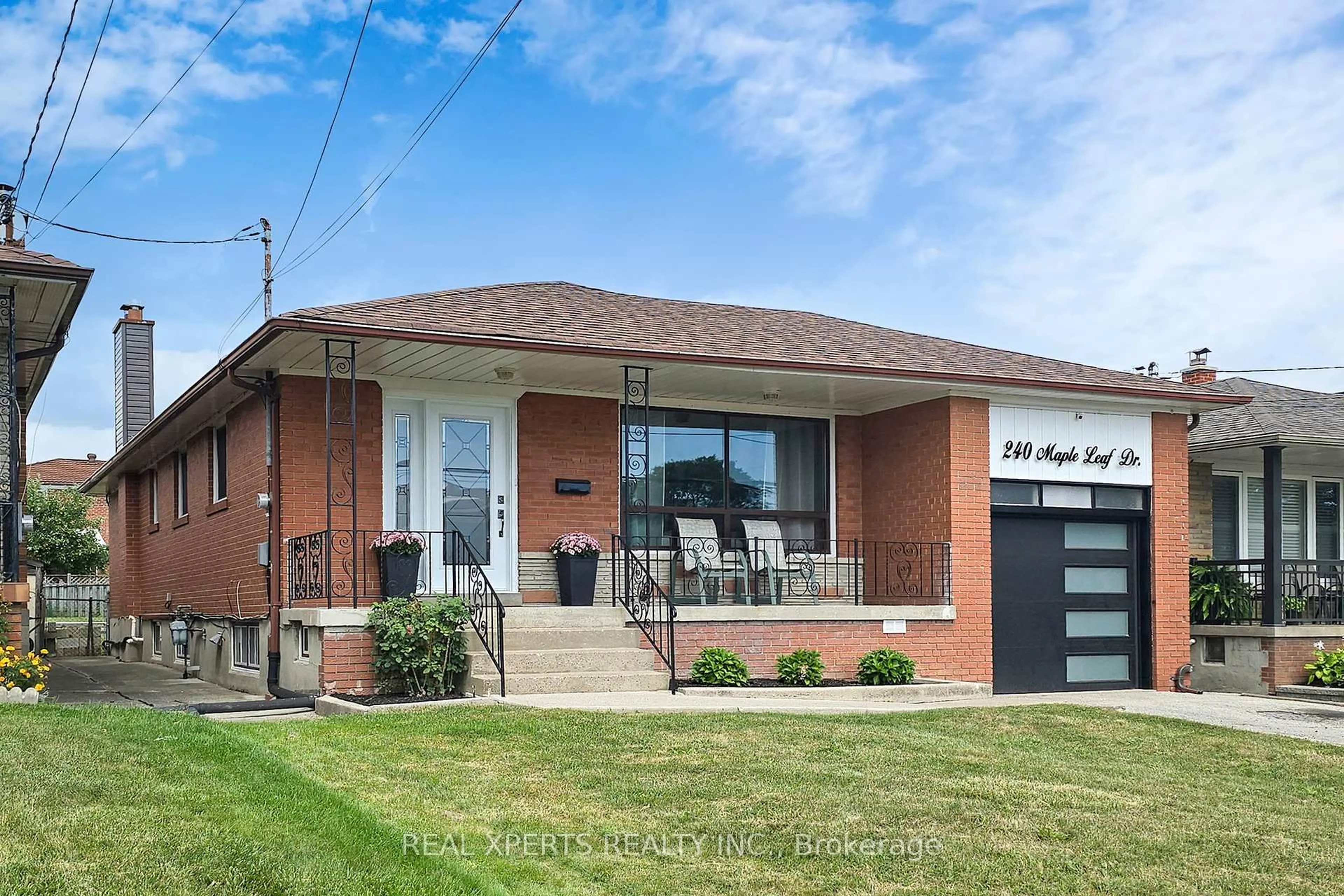 Home with brick exterior material, street for 240 Maple Leaf Dr, Toronto Ontario M6L 1P1